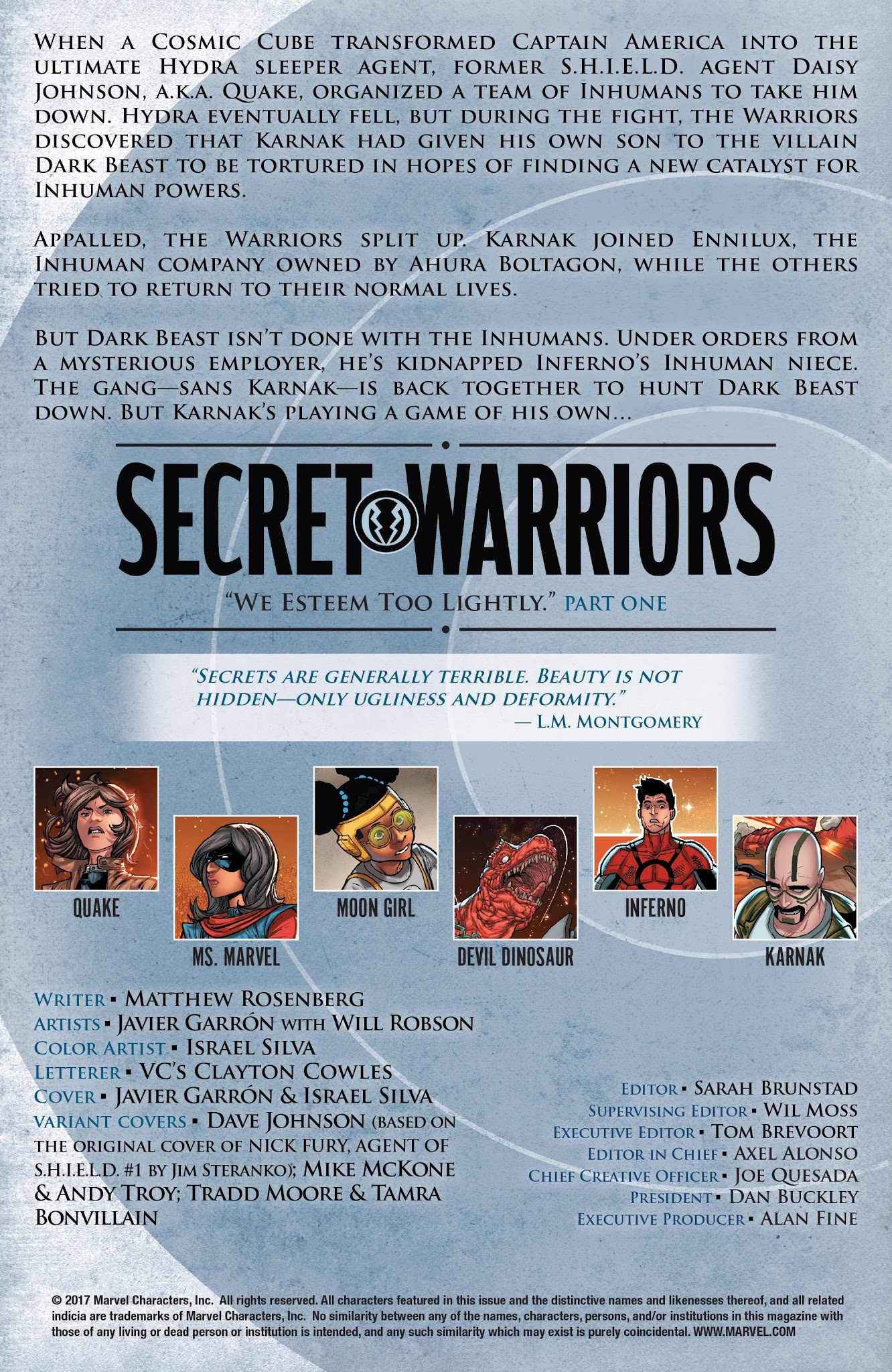 Read online Secret Warriors (2017) comic -  Issue #8 - 2