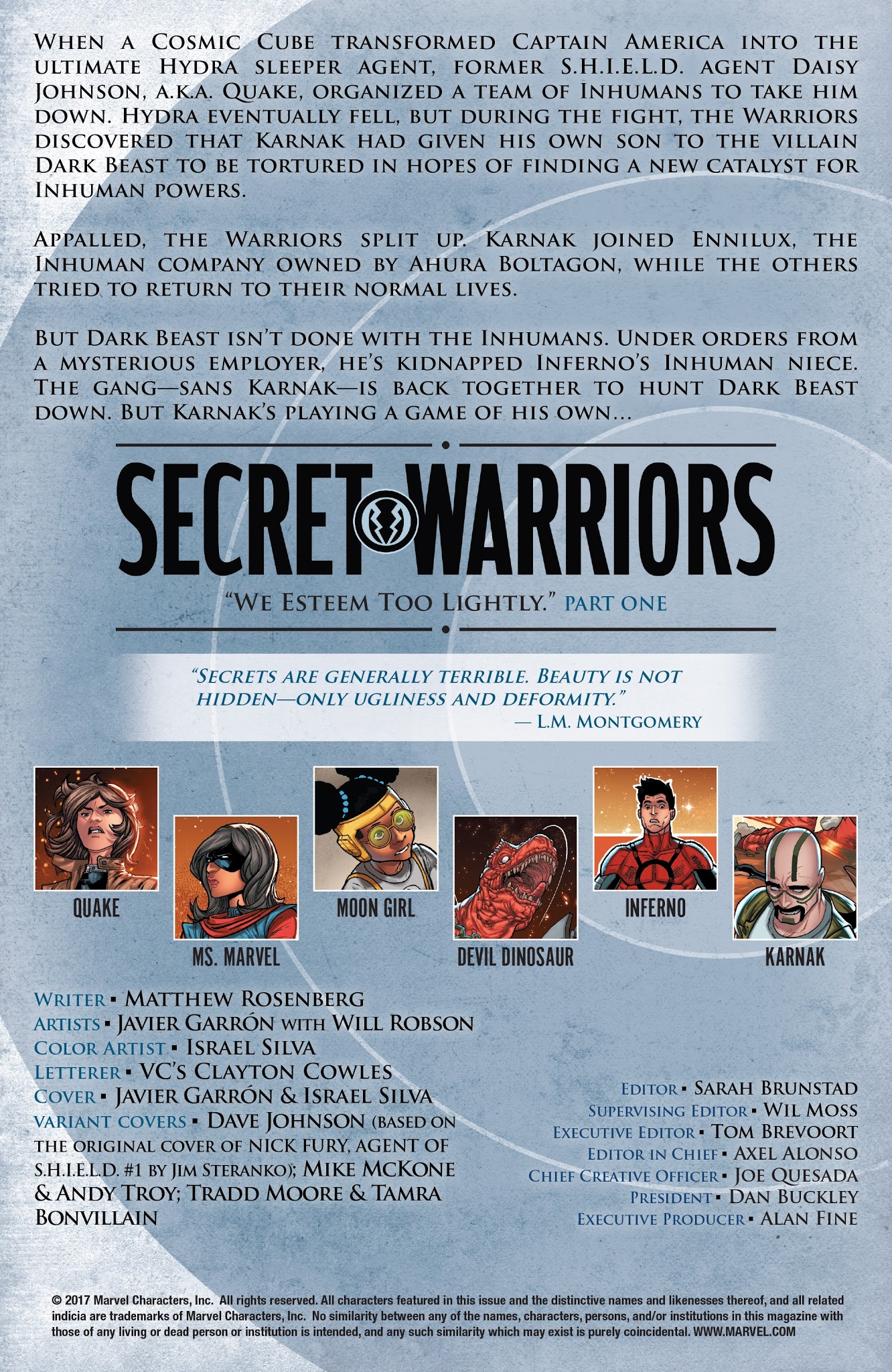 Read online Secret Warriors (2017) comic -  Issue #8 - 2