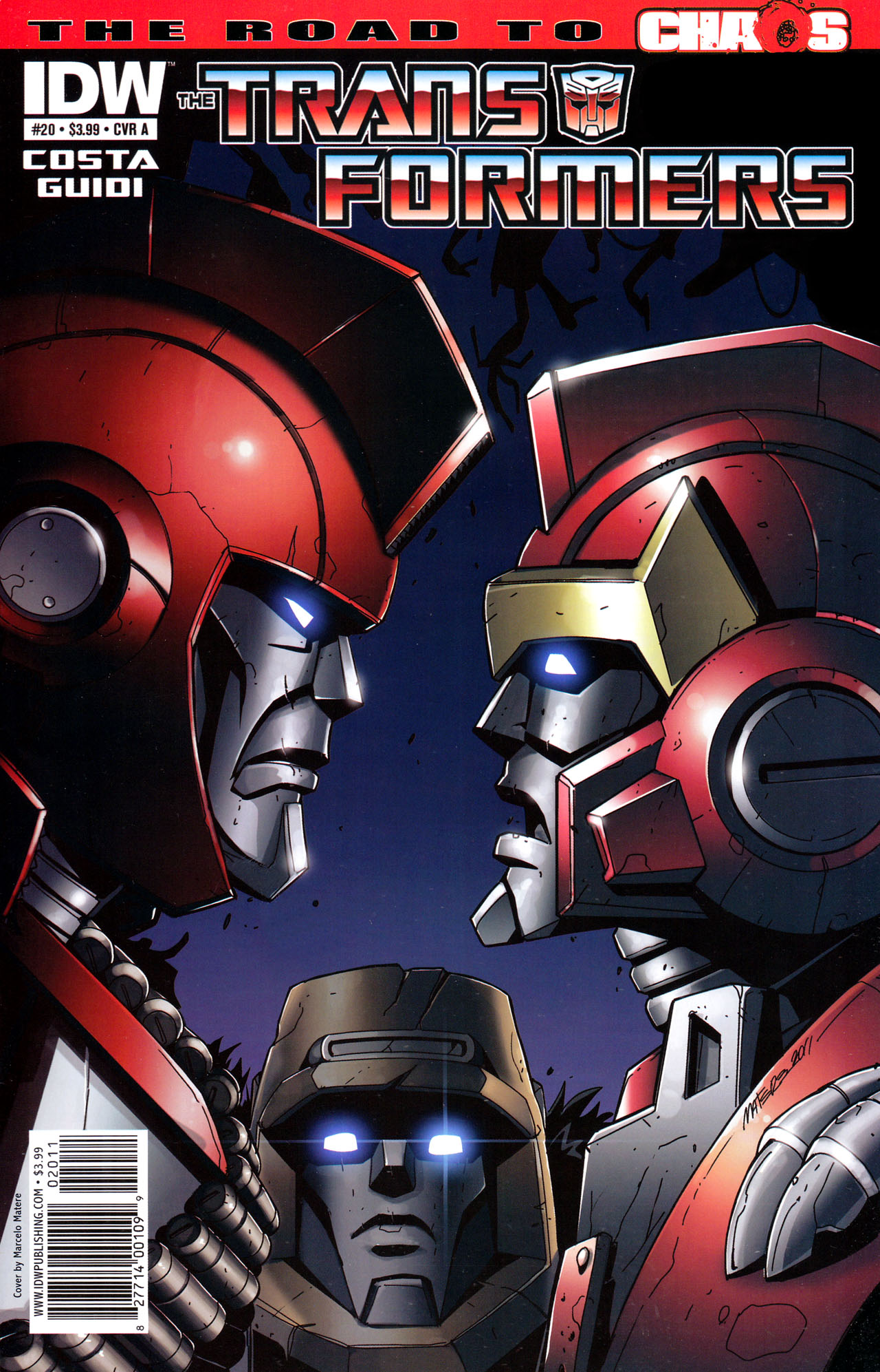 Read online The Transformers (2009) comic -  Issue #20 - 1