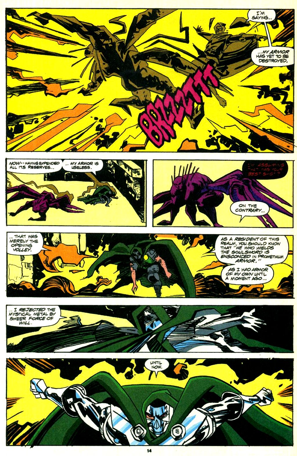 Read online Excalibur (1988) comic -  Issue #39 - 12