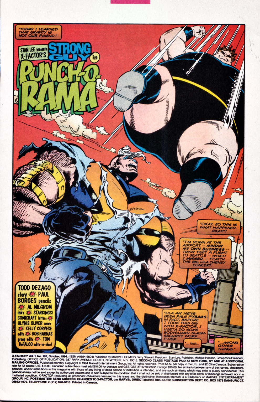 Read online X-Factor (1986) comic -  Issue #107 - 2