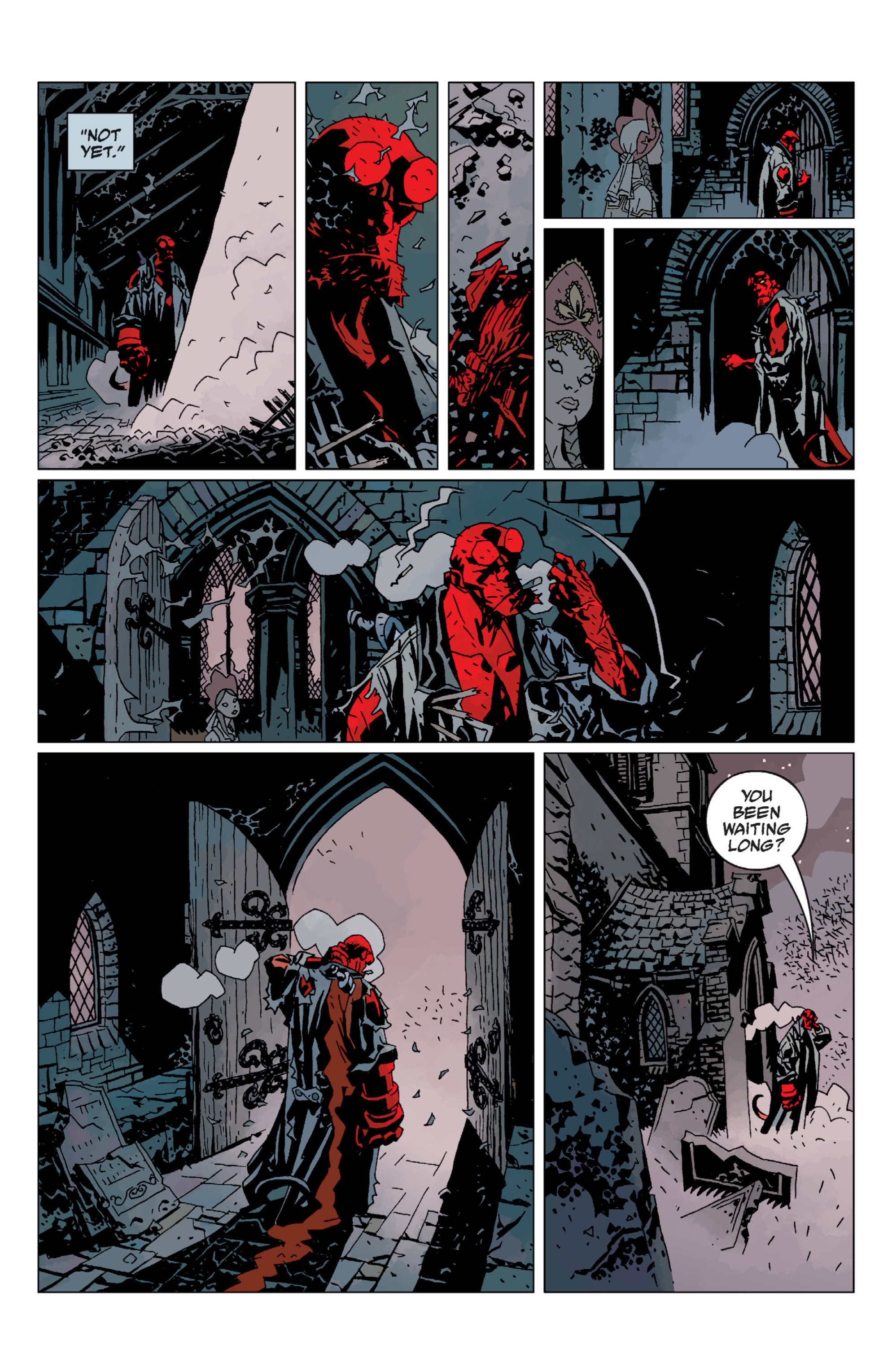 Read online Hellboy comic -  Issue #8 - 155