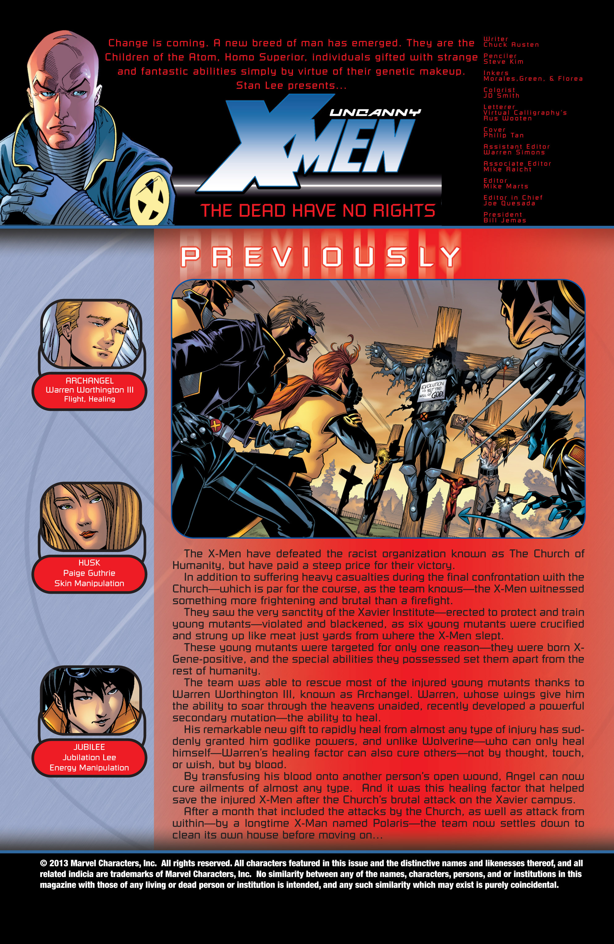 Read online Uncanny X-Men (1963) comic -  Issue #427 - 2