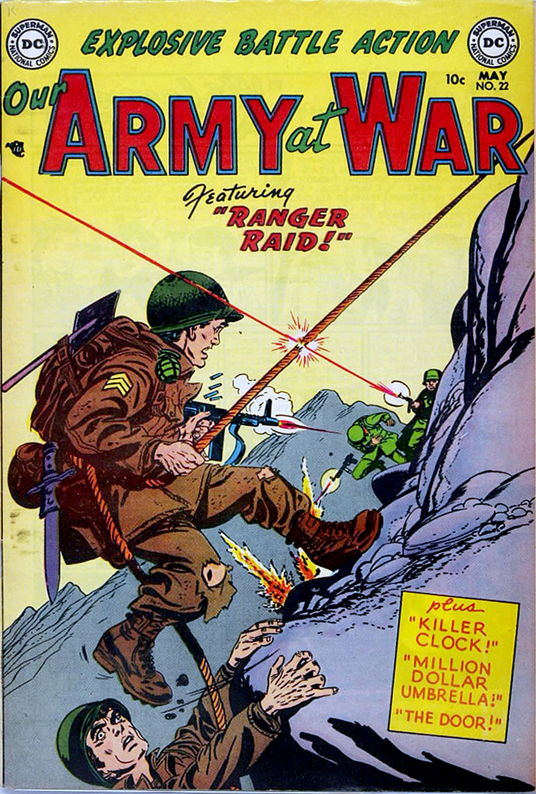 Read online Our Army at War (1952) comic -  Issue #22 - 1