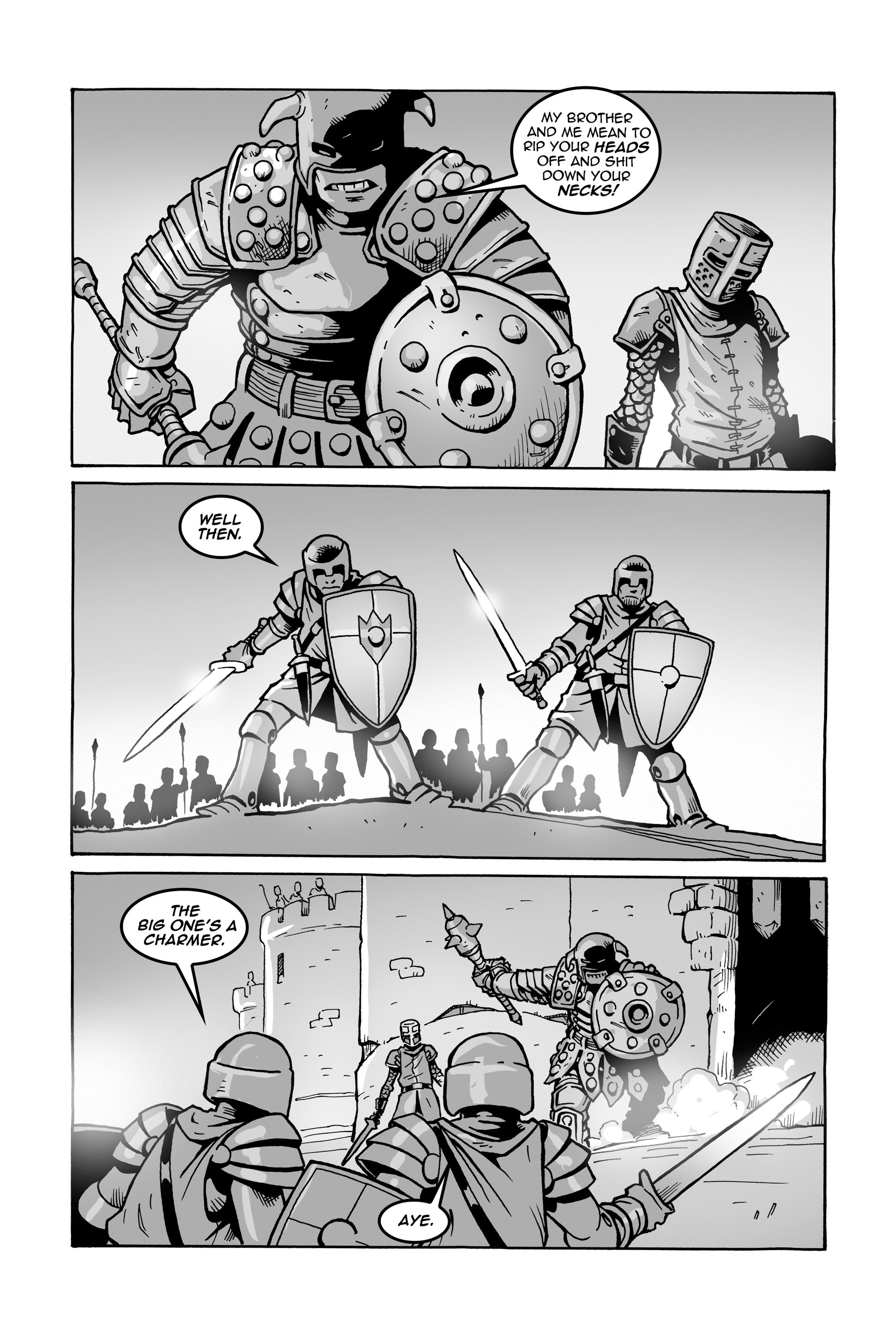 Read online FUBAR: By The Sword comic -  Issue #1 - 28