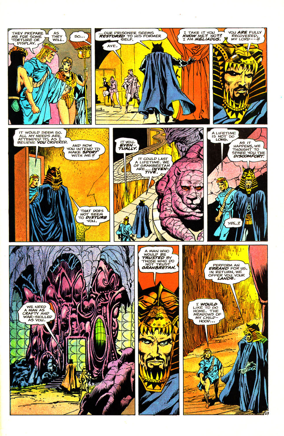 Read online Hawkmoon: The Jewel in the Skull comic -  Issue #1 - 25