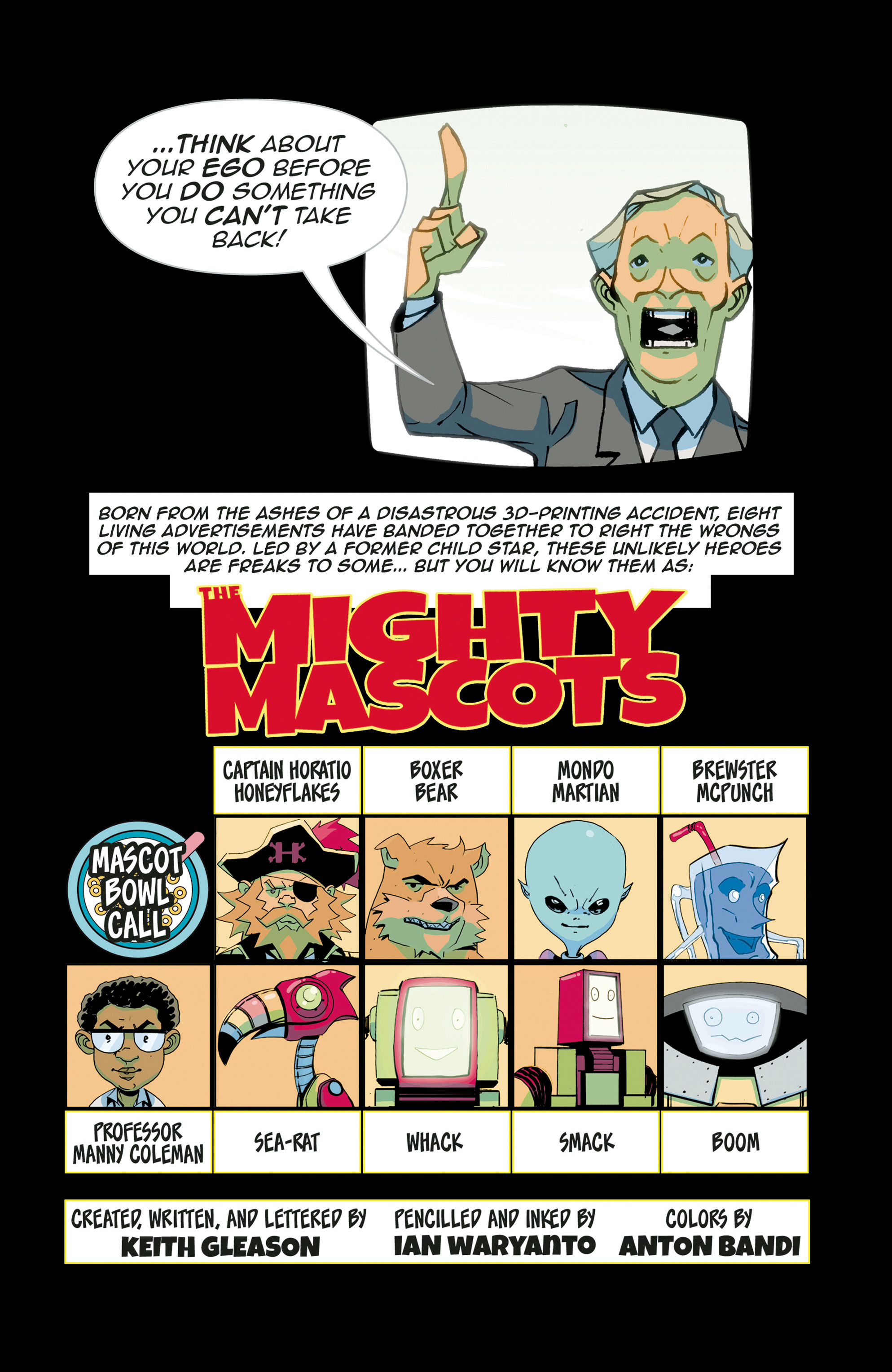 Read online The Mighty Mascots comic -  Issue #2 - 3