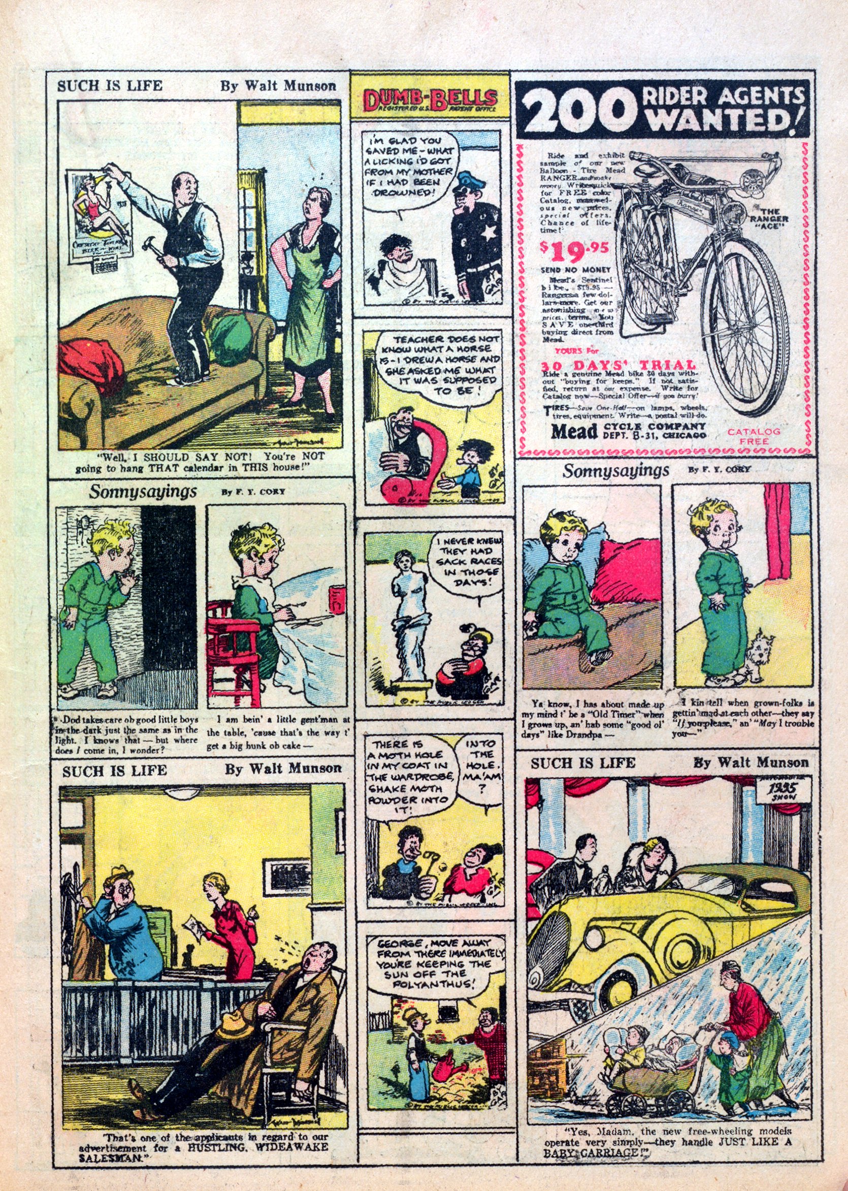 Read online Famous Funnies comic -  Issue #12 - 21