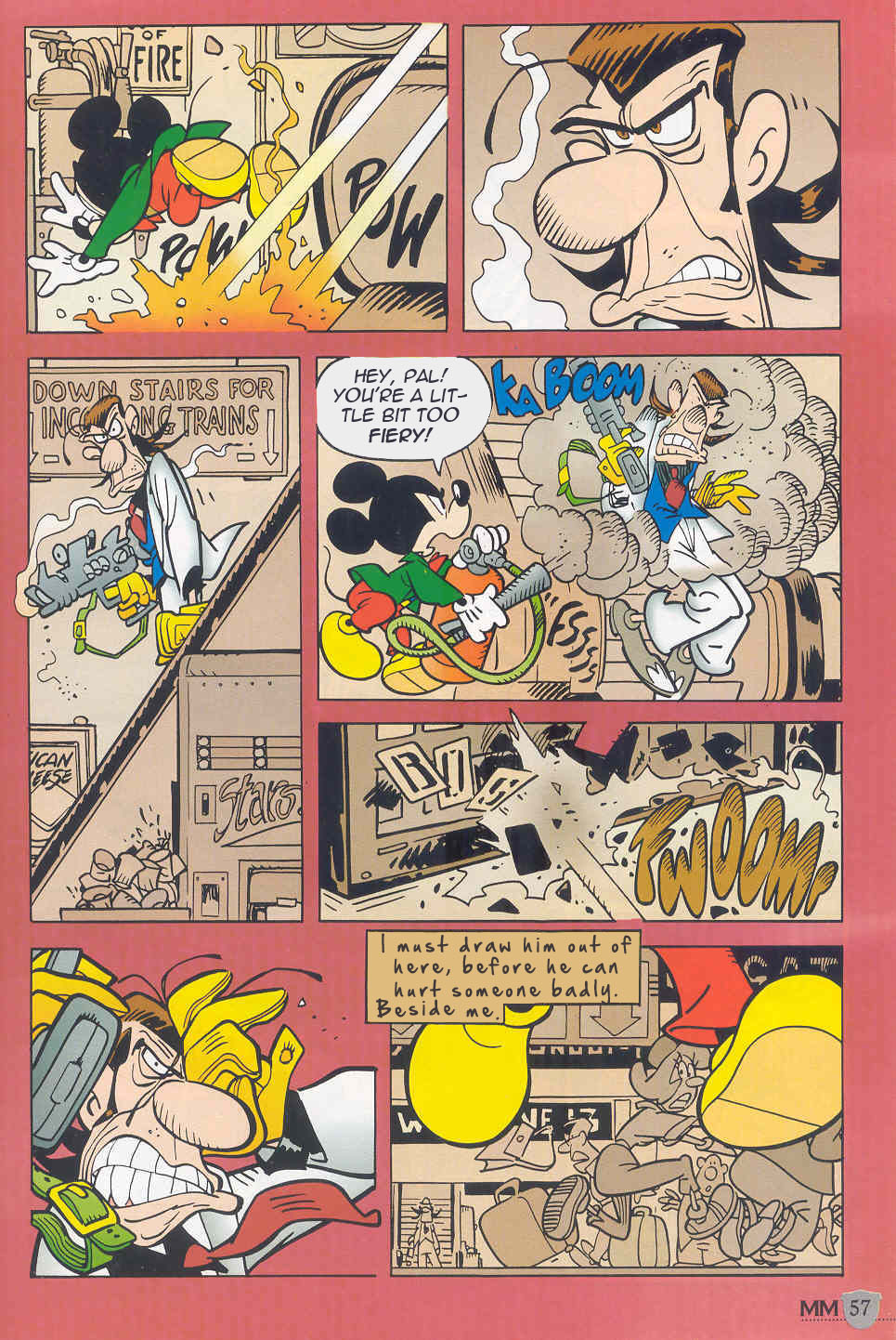 Read online Mickey Mouse Mystery Magazine comic -  Issue #0 - 57