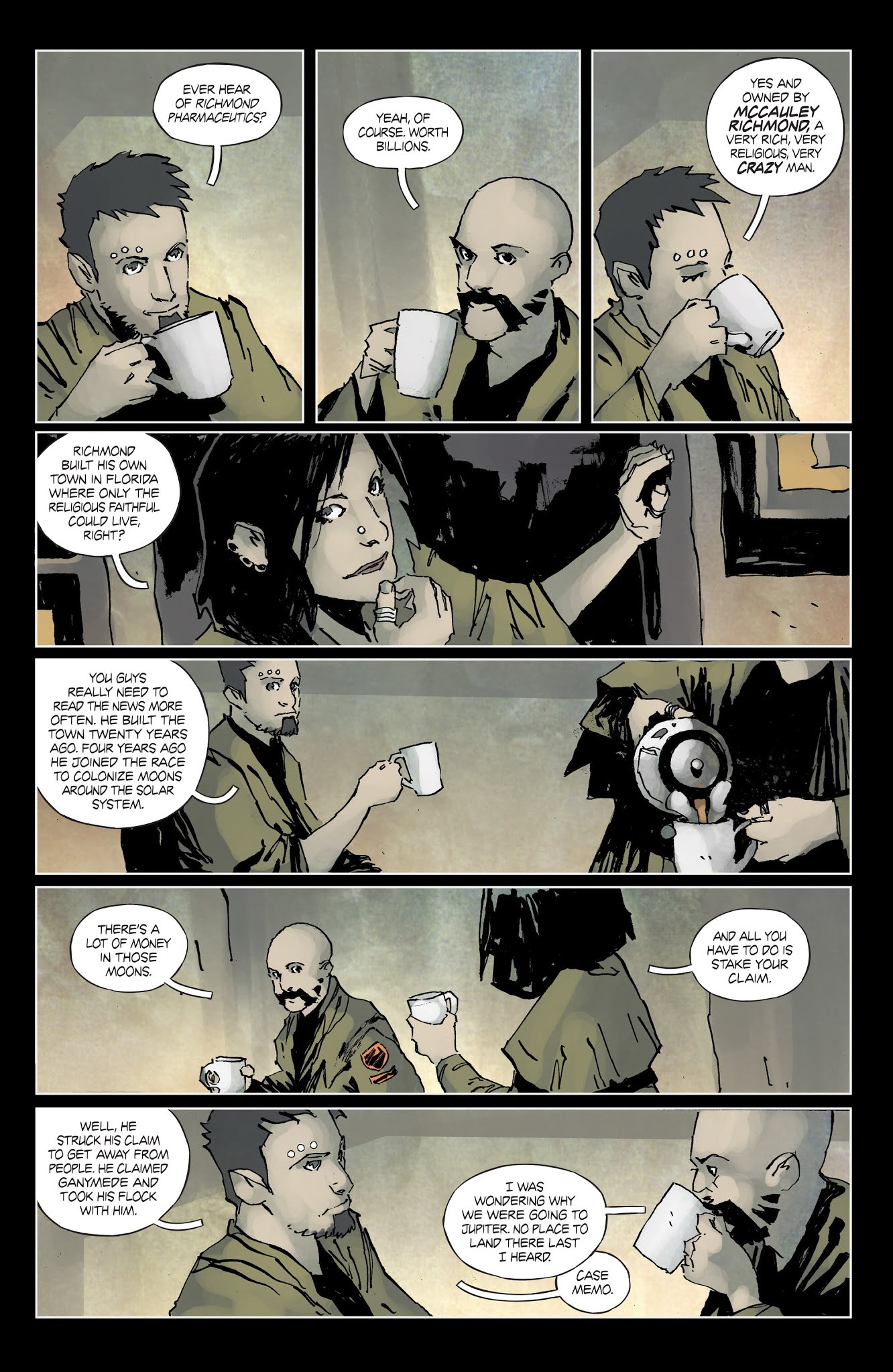 Read online The Disciples comic -  Issue #1 - 13