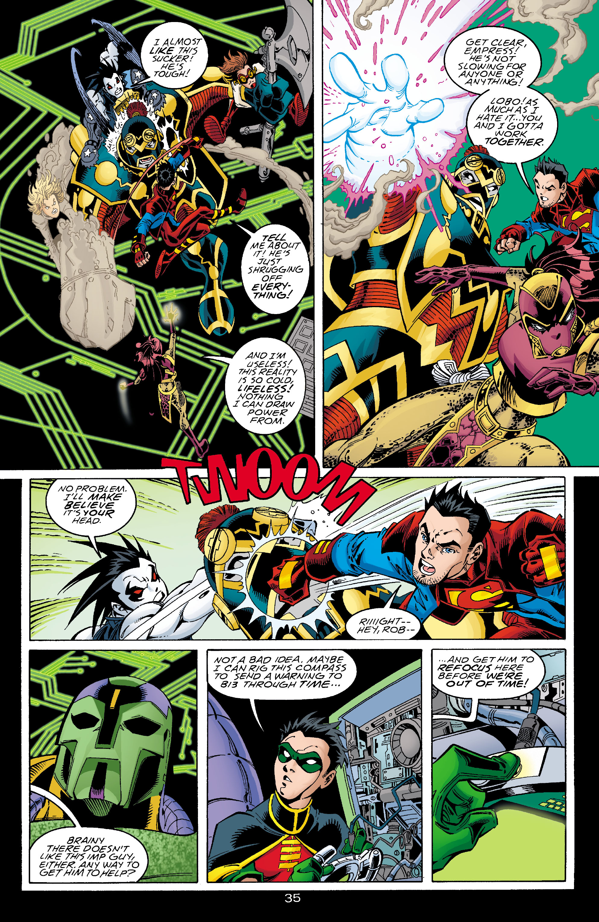 Read online Young Justice: Our Worlds at War comic -  Issue # Full - 34