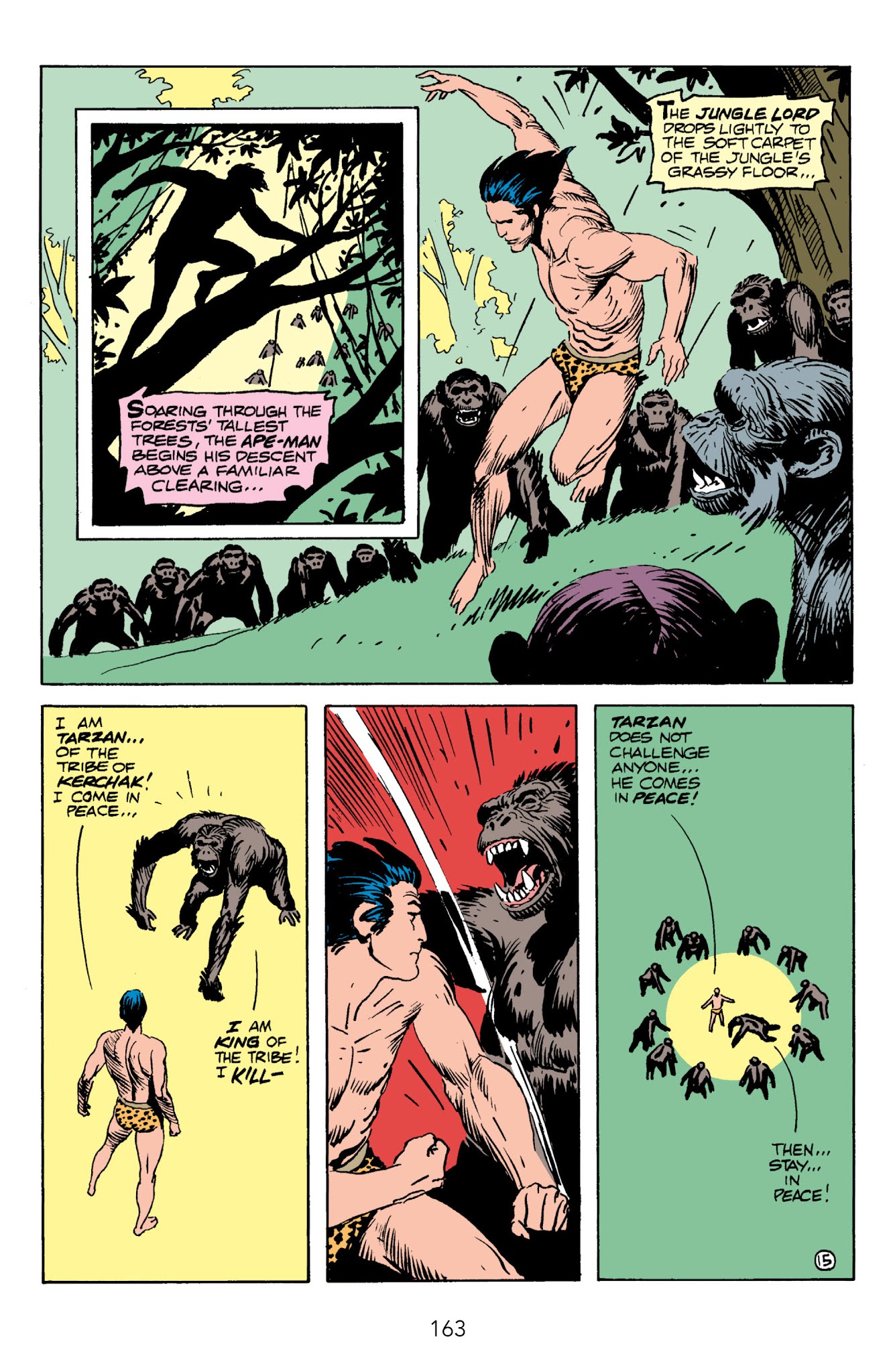 Read online Edgar Rice Burroughs' Tarzan The Joe Kubert Years comic -  Issue # TPB 2 (Part 2) - 58