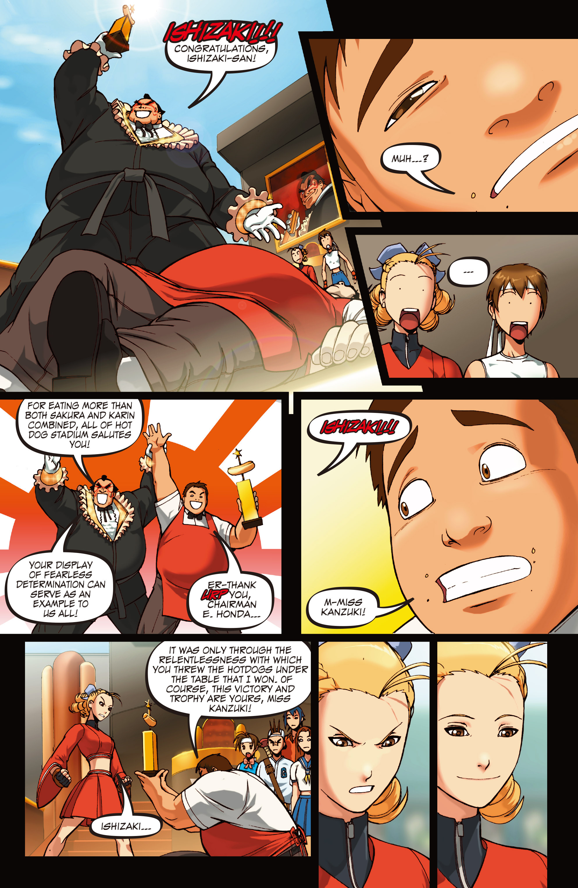 Read online Street Fighter Legends: Sakura comic -  Issue #4 - 15