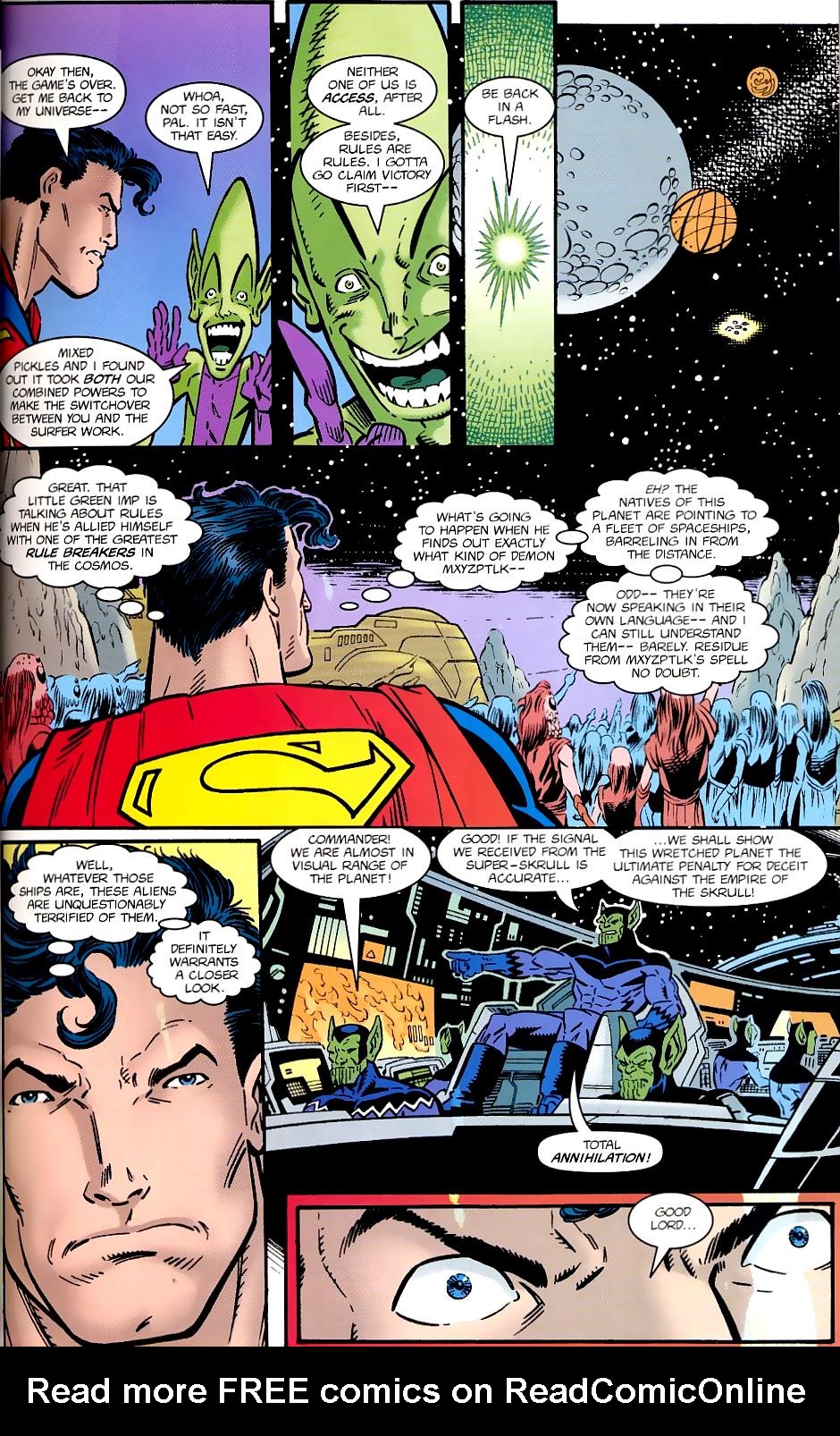 Read online Silver Surfer/Superman comic -  Issue # Full - 33