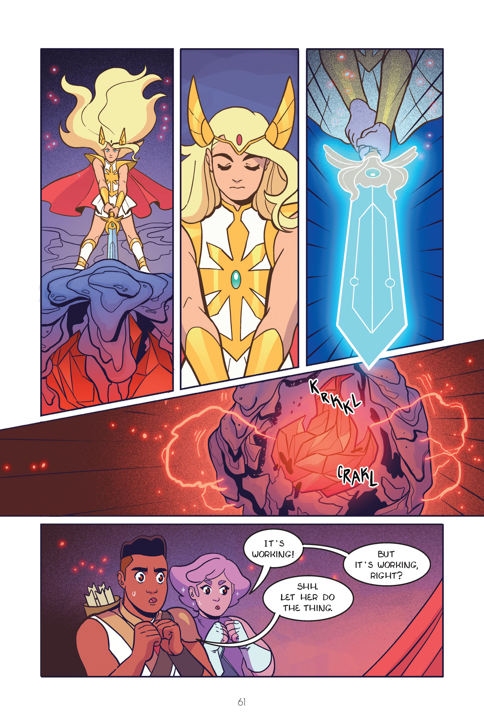 Read online She-Ra and the Princesses of Power: Legend of the Fire Princess comic -  Issue # TPB - 63