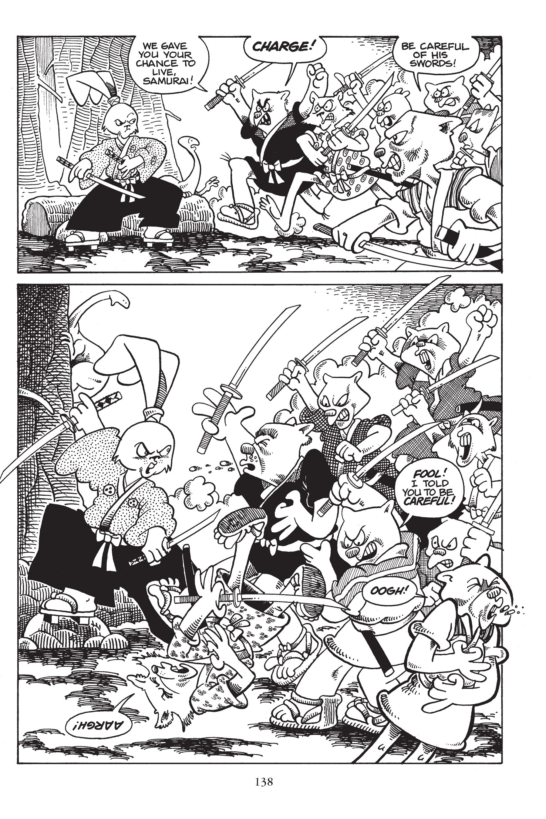 Read online Usagi Yojimbo (1987) comic -  Issue # _TPB 2 - 138