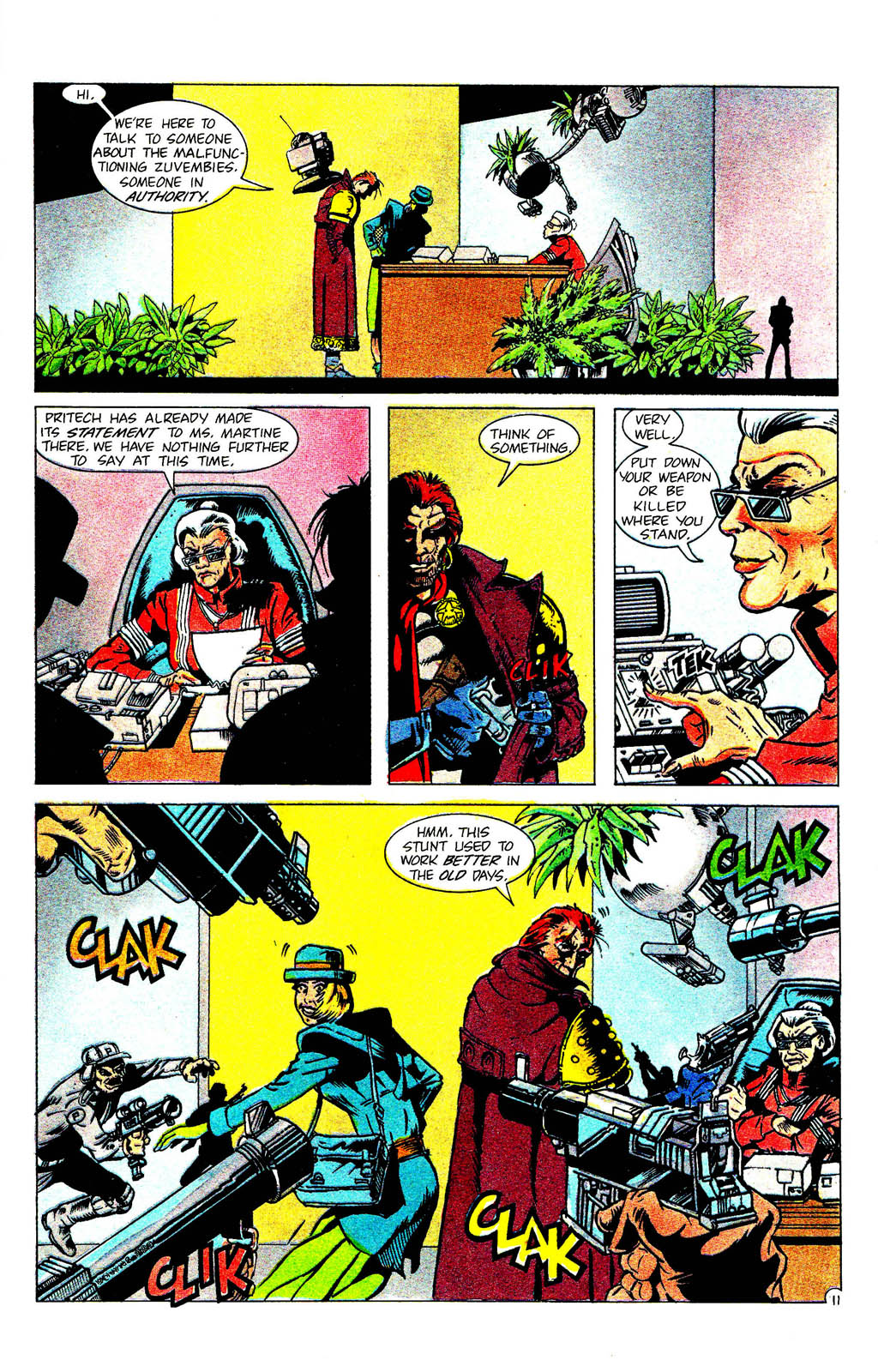 Read online Grimjack comic -  Issue #55 - 13