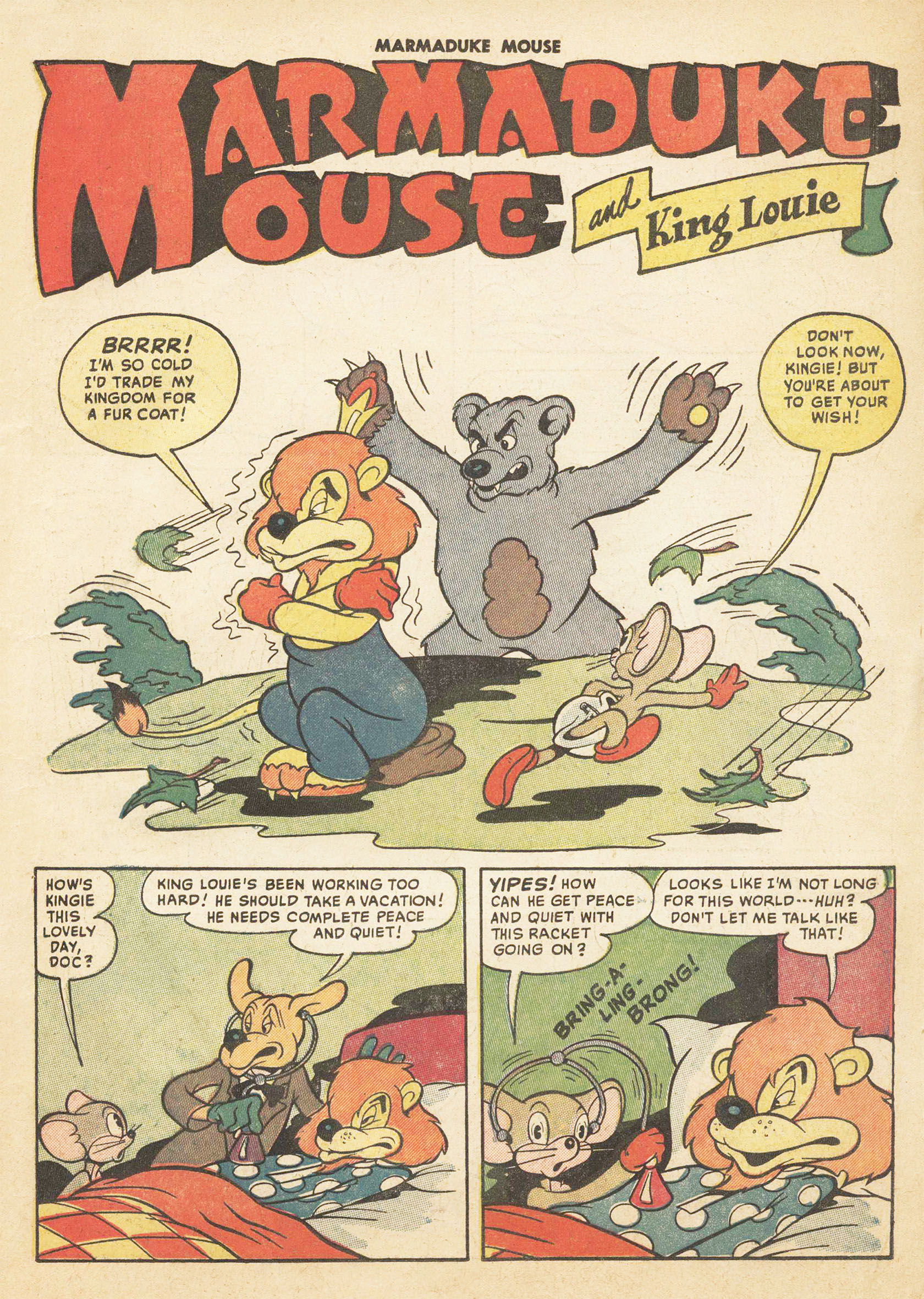 Read online Marmaduke Mouse comic -  Issue #20 - 3