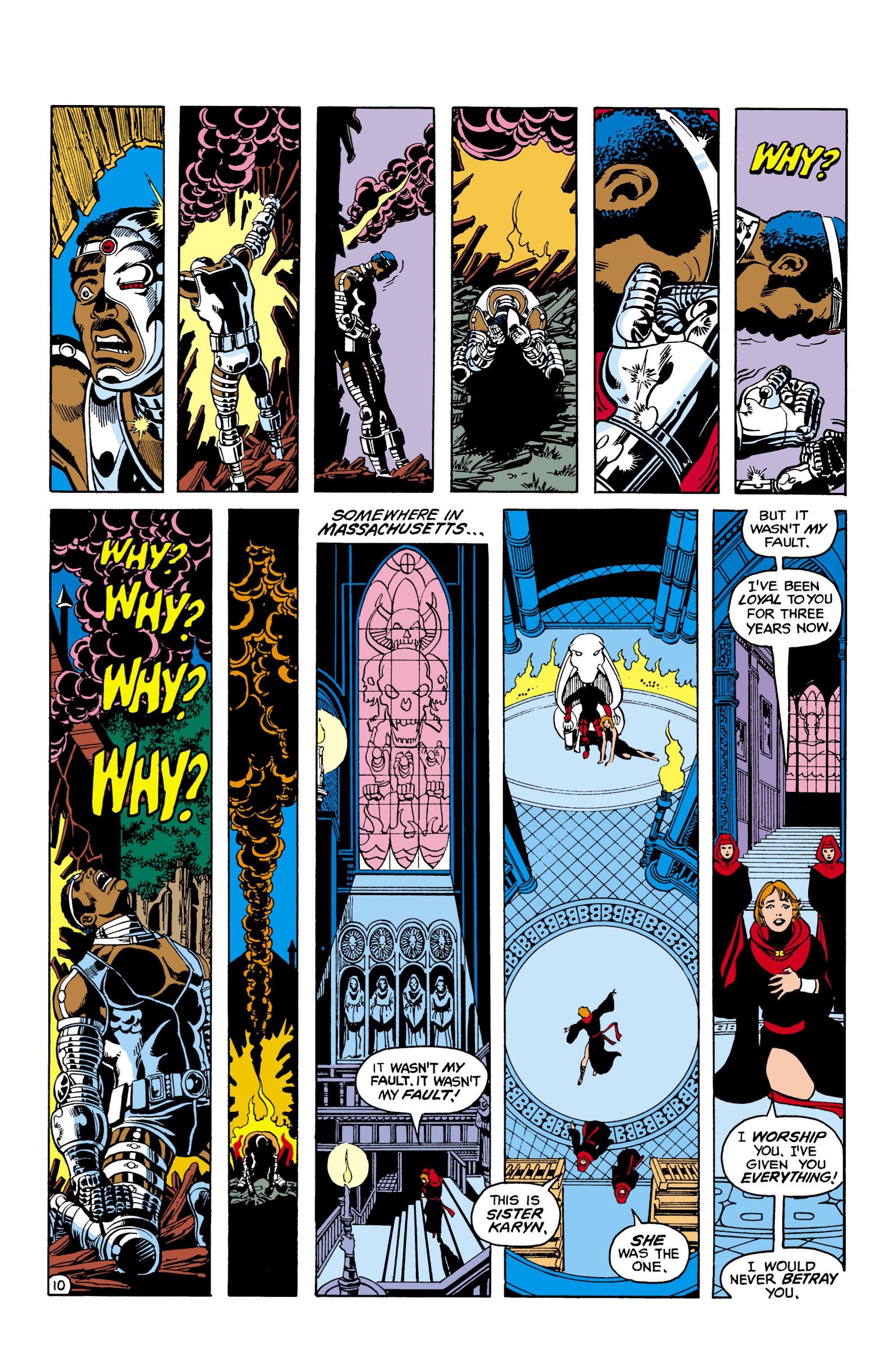 Read online The New Teen Titans (1980) comic -  Issue #21 - 11