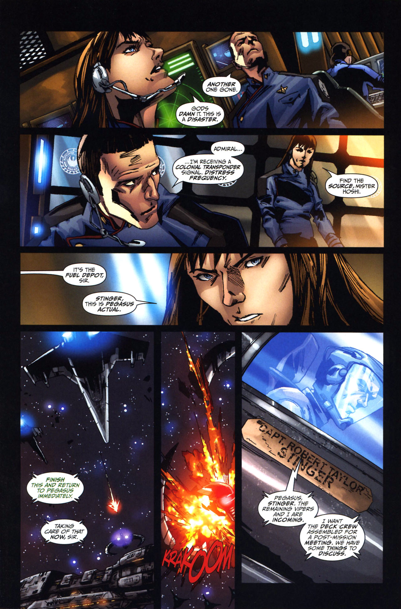 Read online Battlestar Galactica: Pegasus comic -  Issue # Full - 21