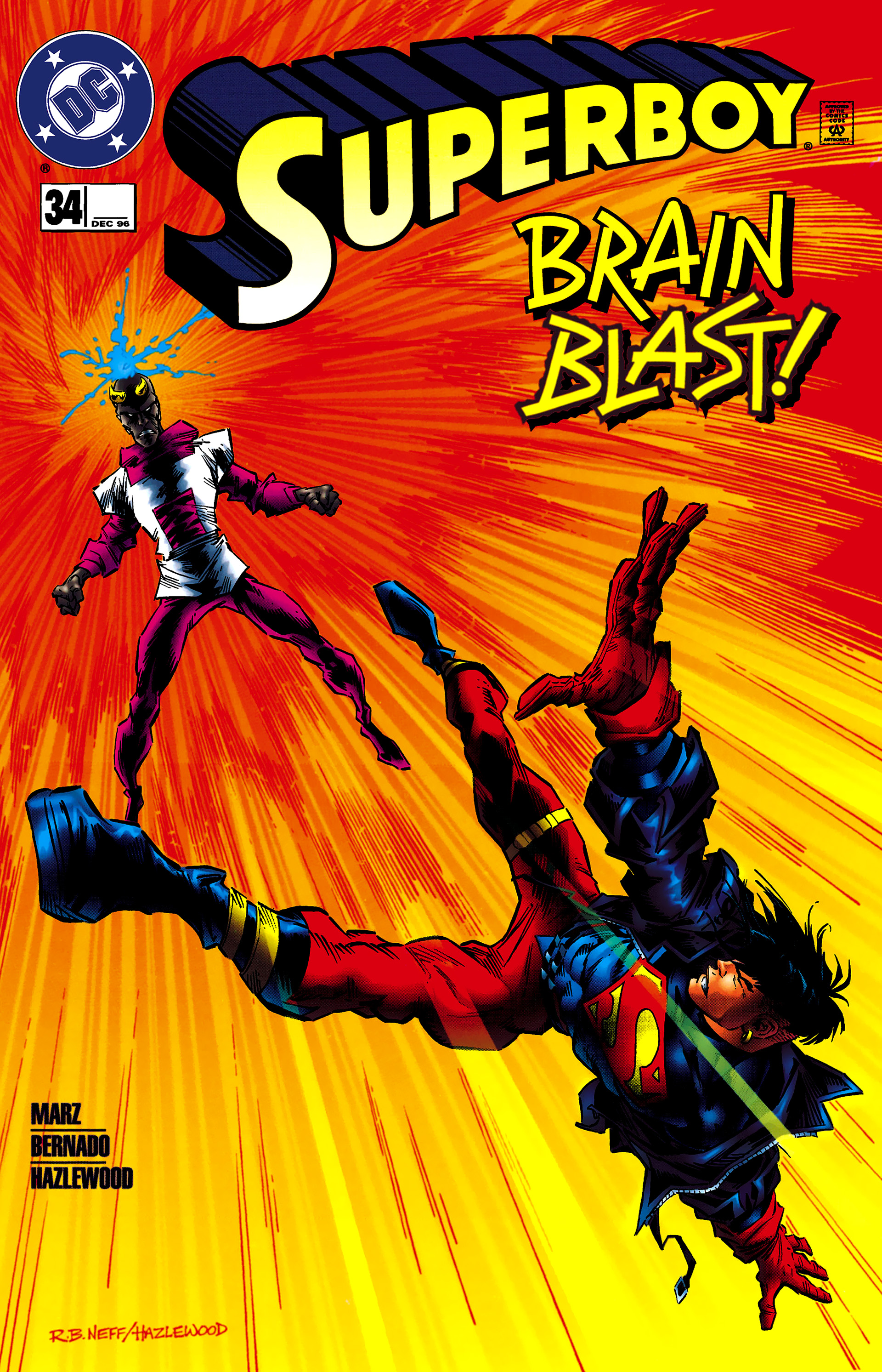 Read online Superboy (1994) comic -  Issue #34 - 1