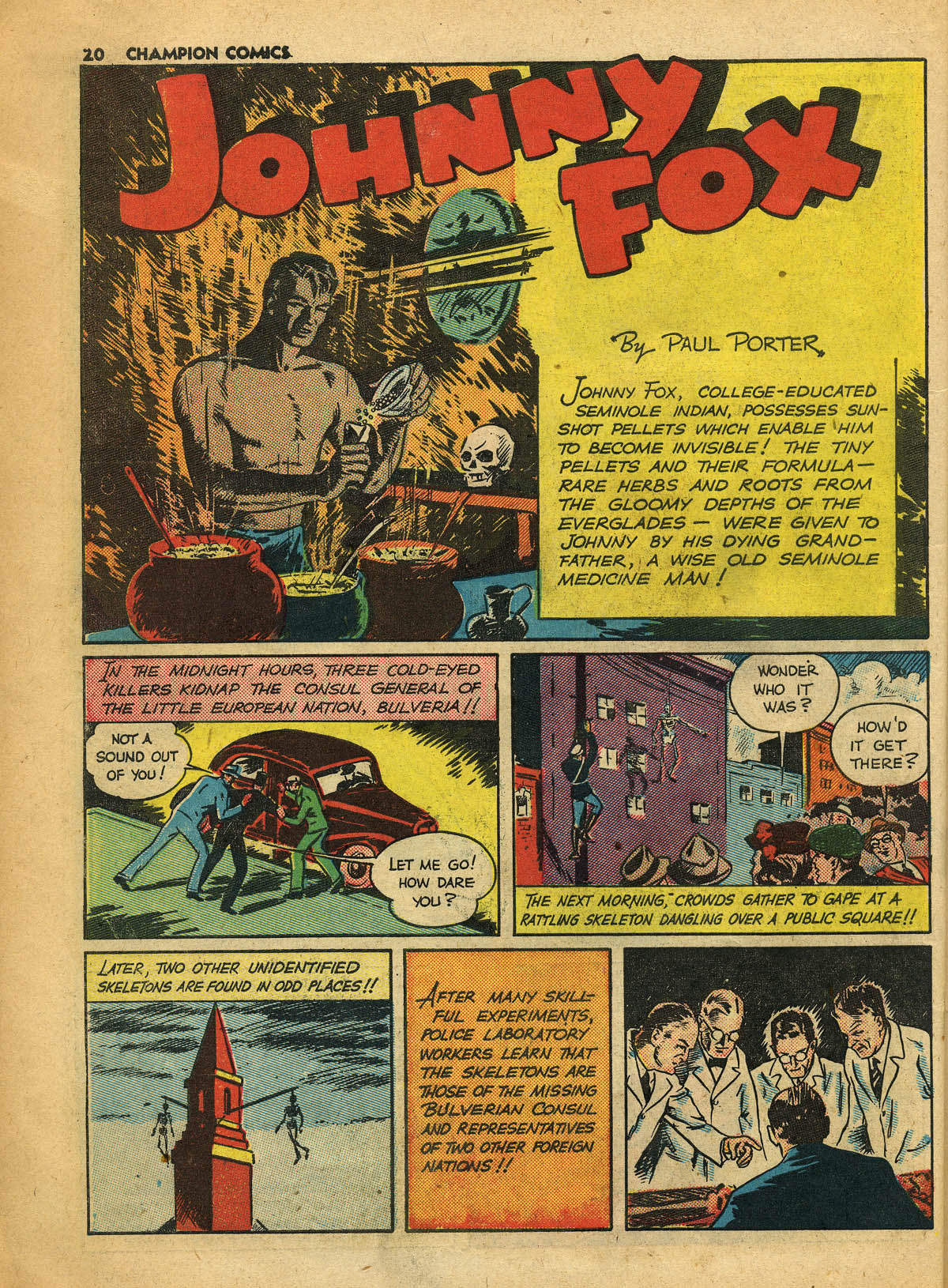 Read online Champion Comics comic -  Issue #7 - 21