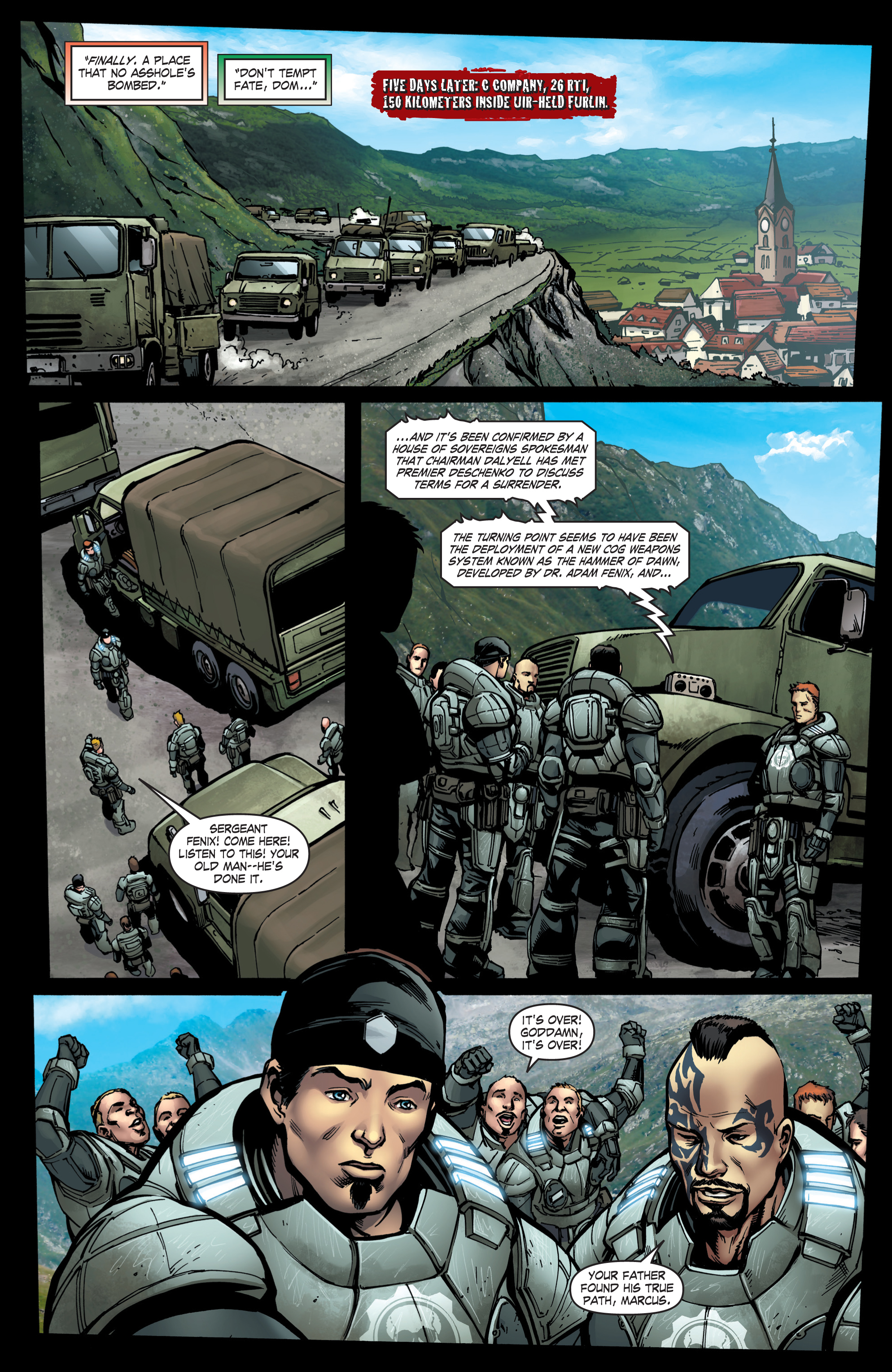 Read online Gears Of War comic -  Issue #18 - 15