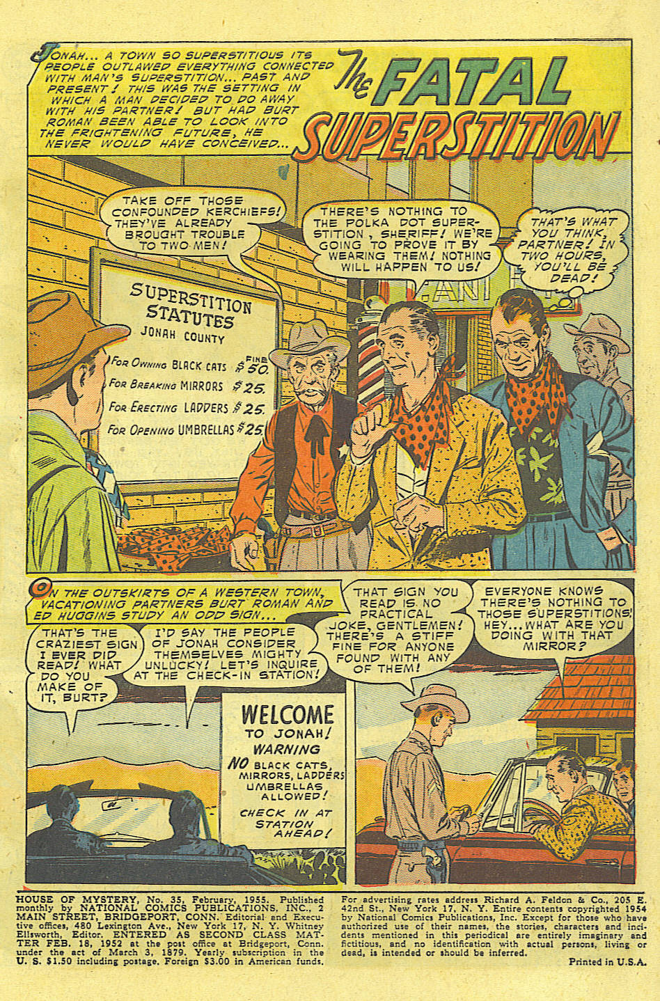 Read online House of Mystery (1951) comic -  Issue #35 - 3