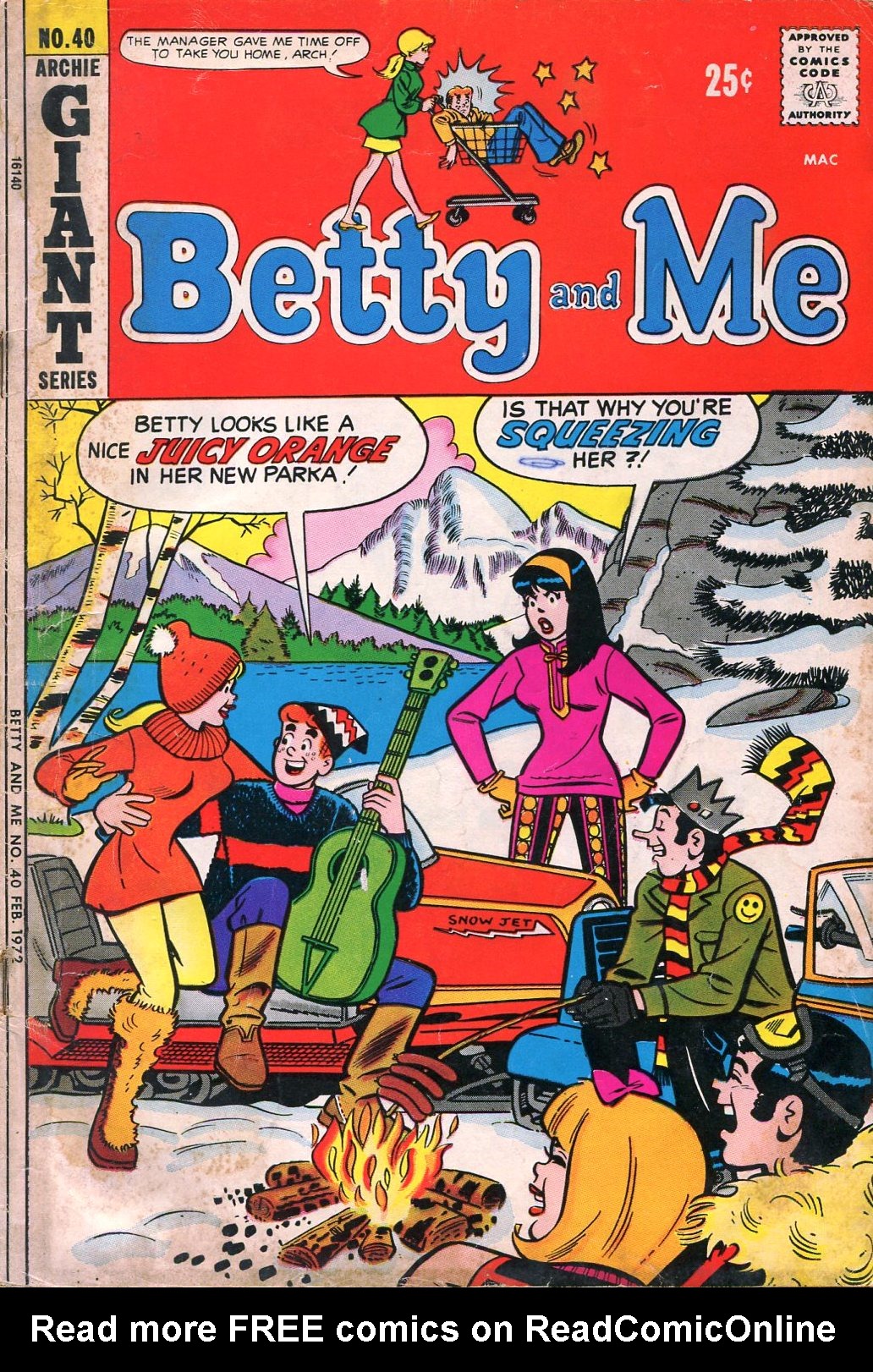 Read online Betty and Me comic -  Issue #40 - 1