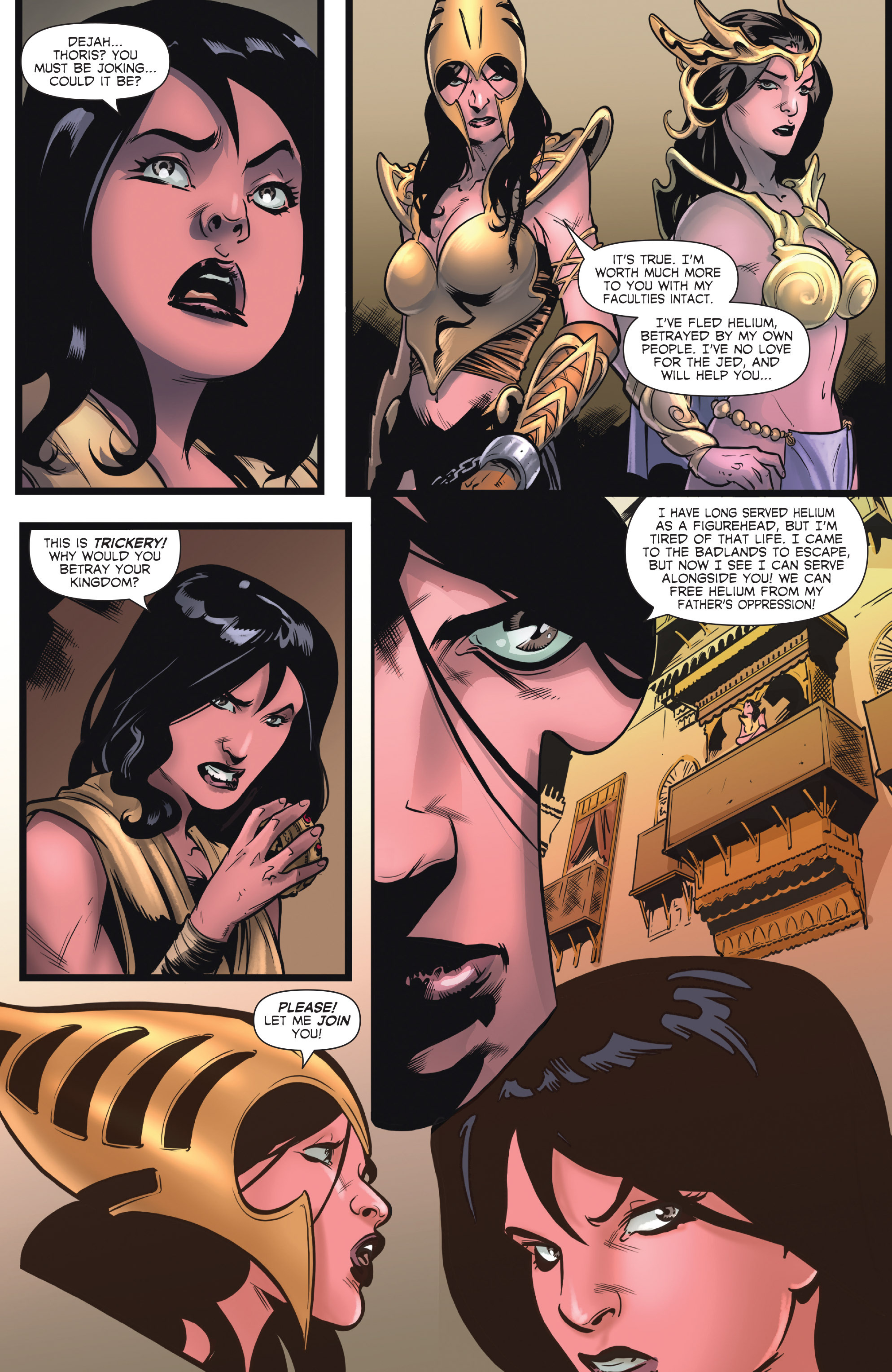 Read online Dejah Thoris comic -  Issue #4 - 16