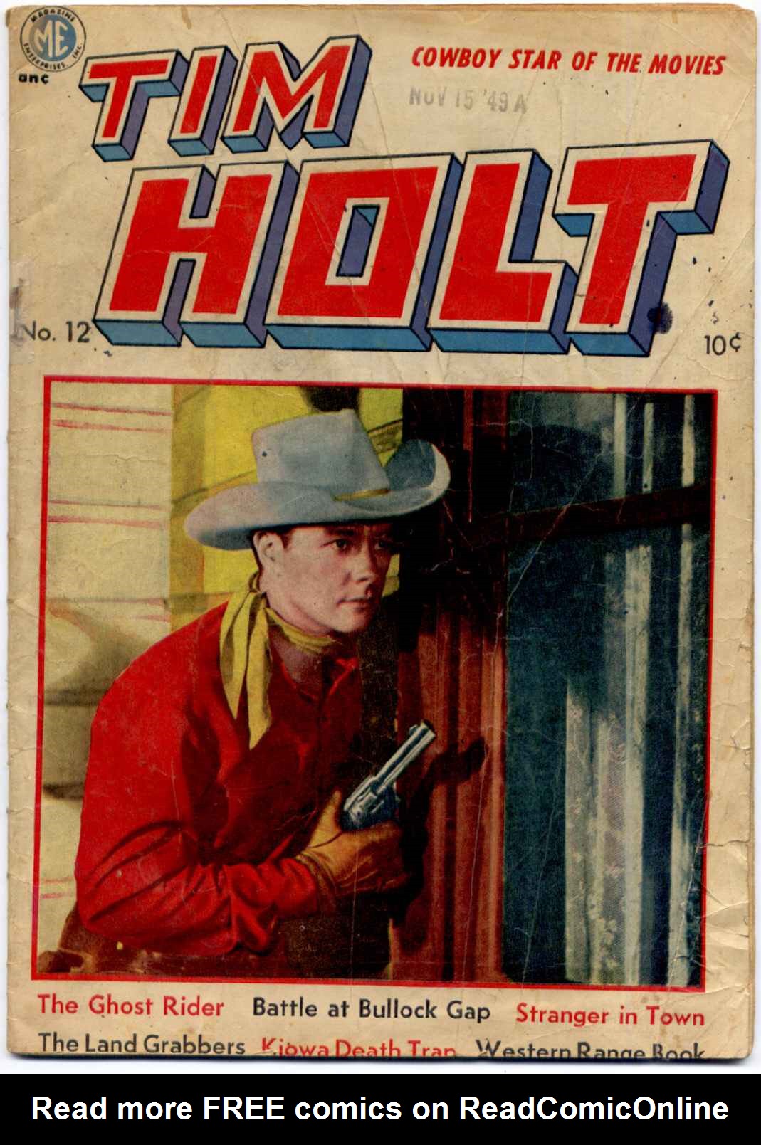 Read online Tim Holt comic -  Issue #12 - 1
