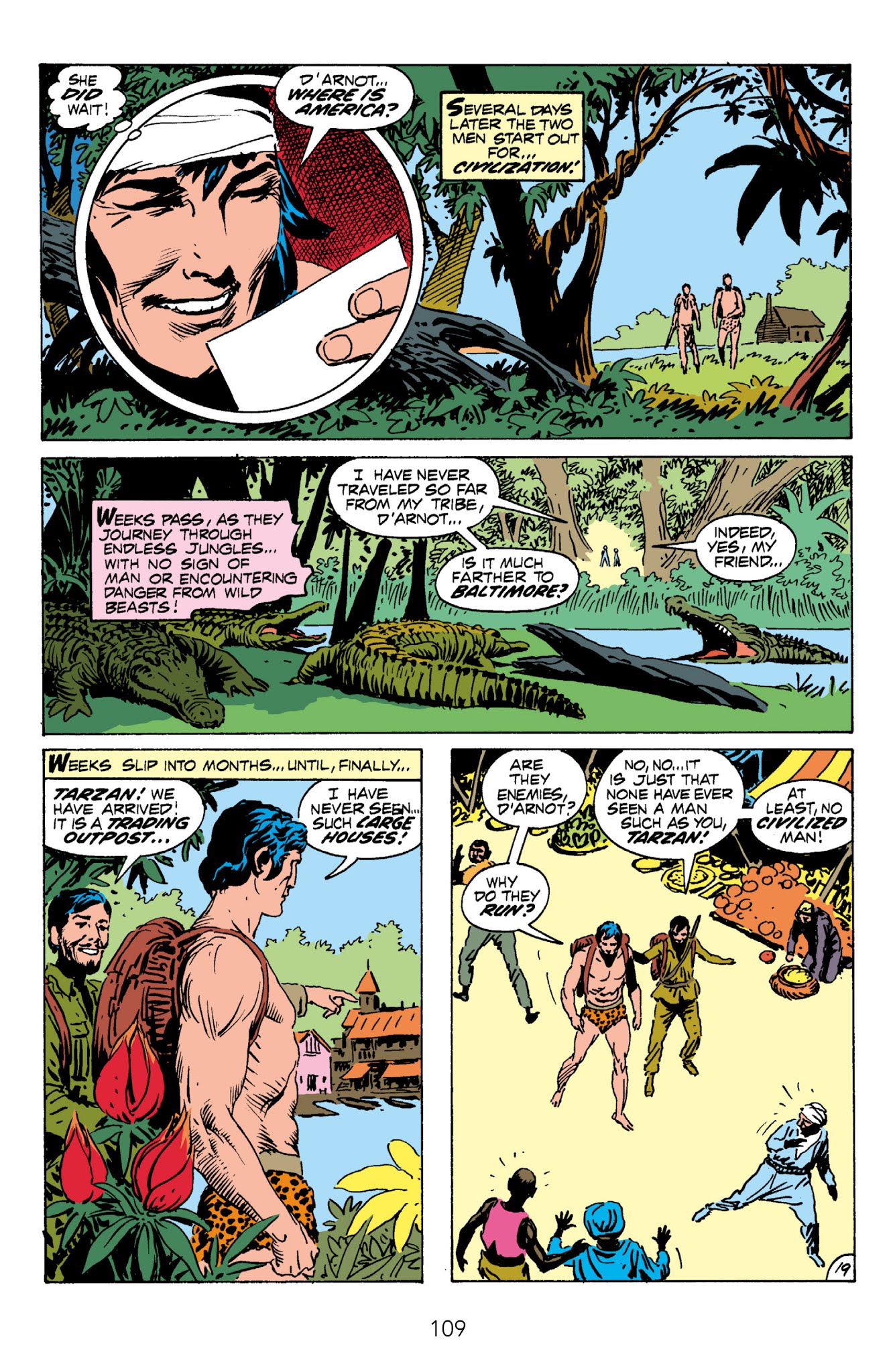 Read online Edgar Rice Burroughs' Tarzan The Joe Kubert Years comic -  Issue # TPB 1 (Part 2) - 11