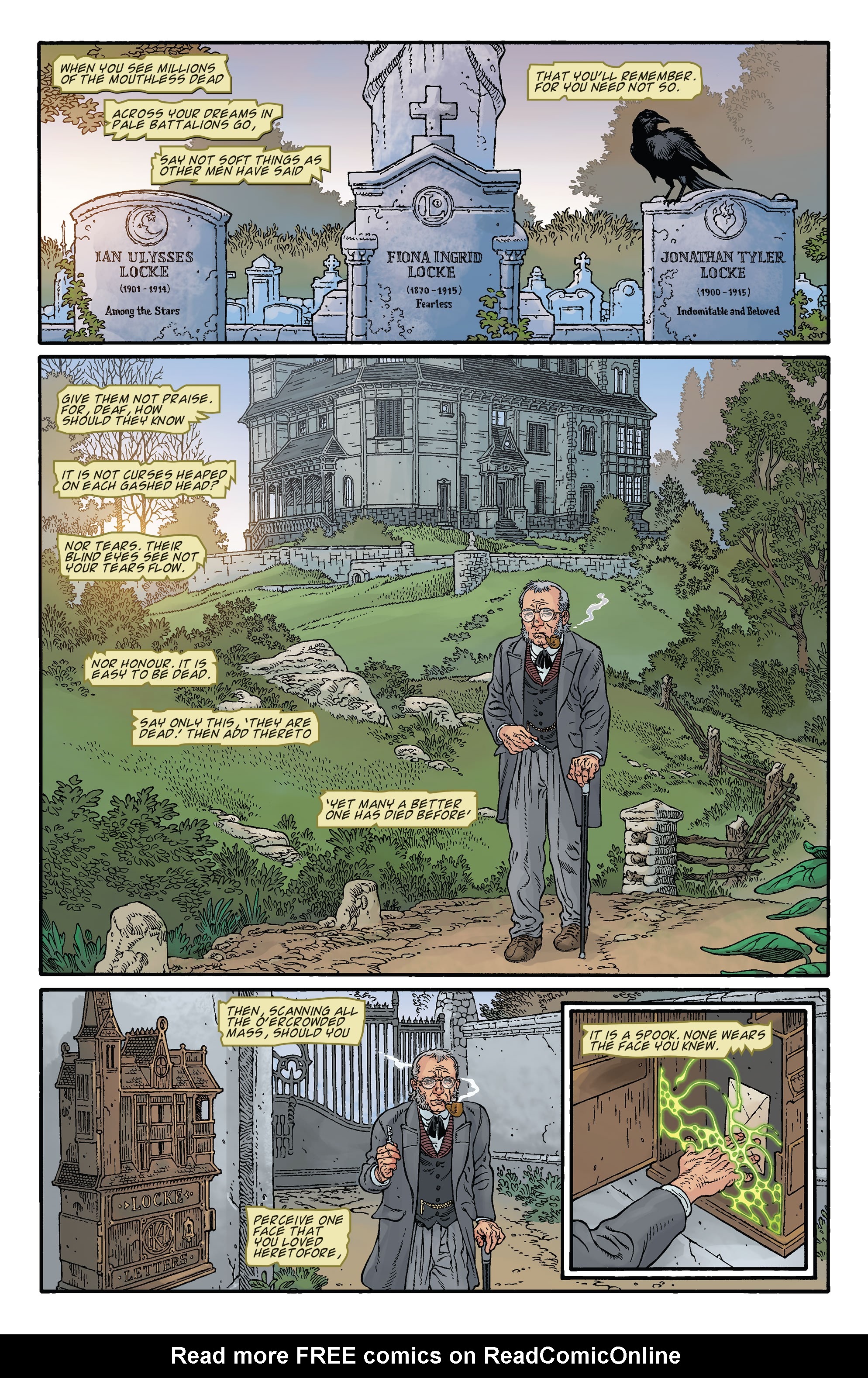 Read online Locke & Key: ...In Pale Battalions Go… comic -  Issue #3 - 25