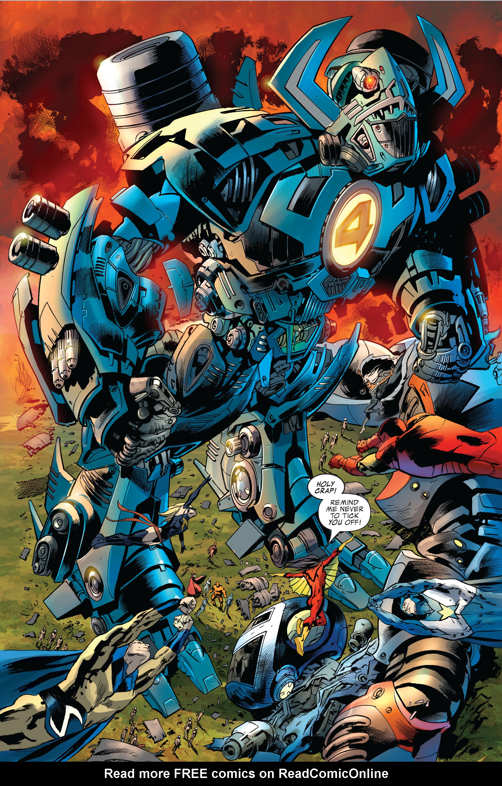 Read online Fantastic Four (1961) comic -  Issue #557 - 11