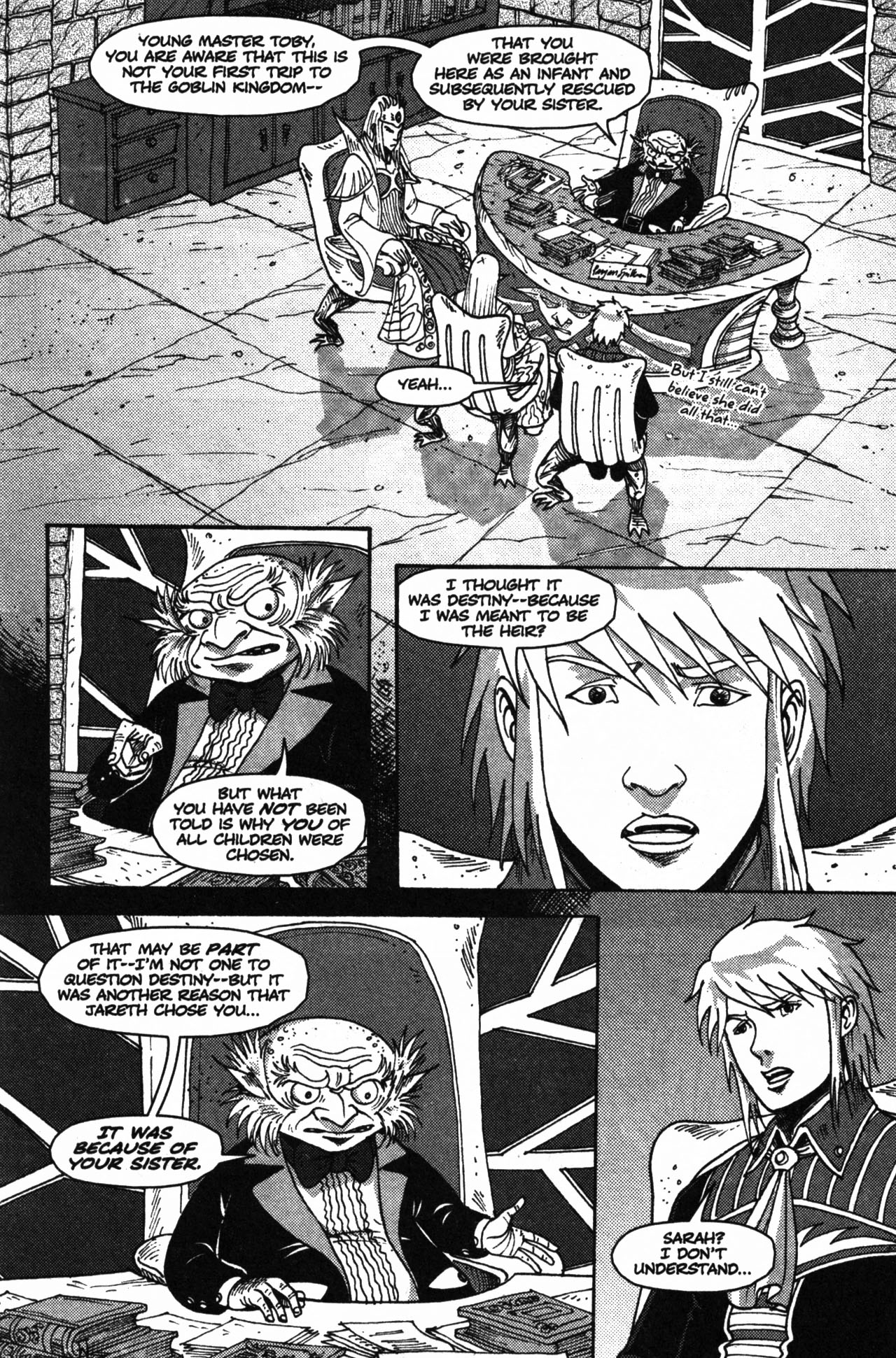 Read online Jim Henson's Return to Labyrinth comic -  Issue # Vol. 3 - 17