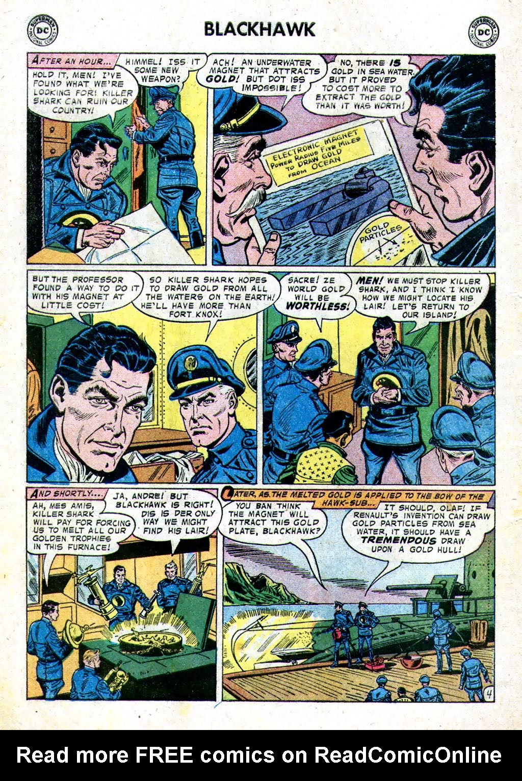 Read online Blackhawk (1957) comic -  Issue #123 - 6
