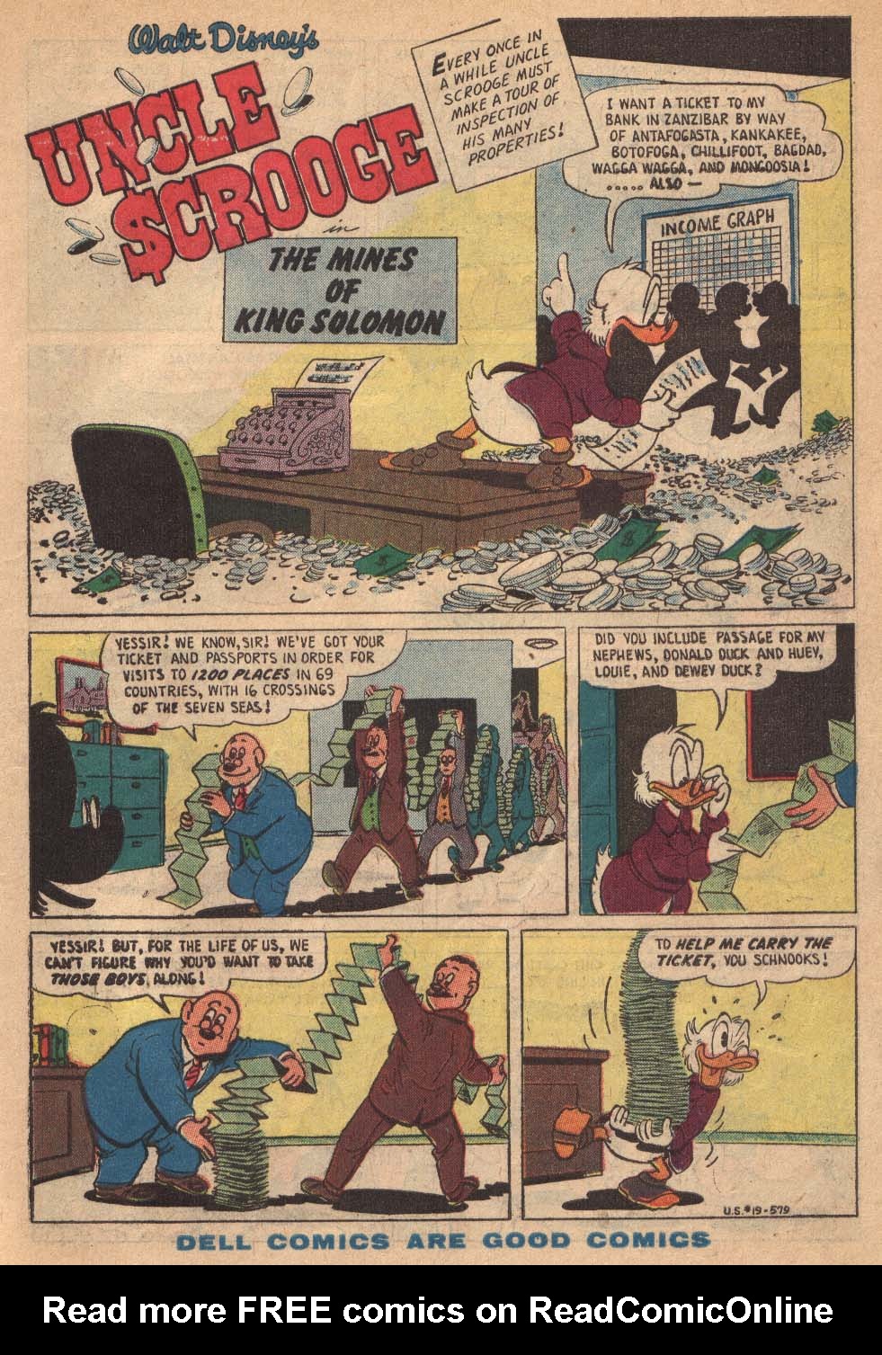 Read online Uncle Scrooge (1953) comic -  Issue #19 - 3