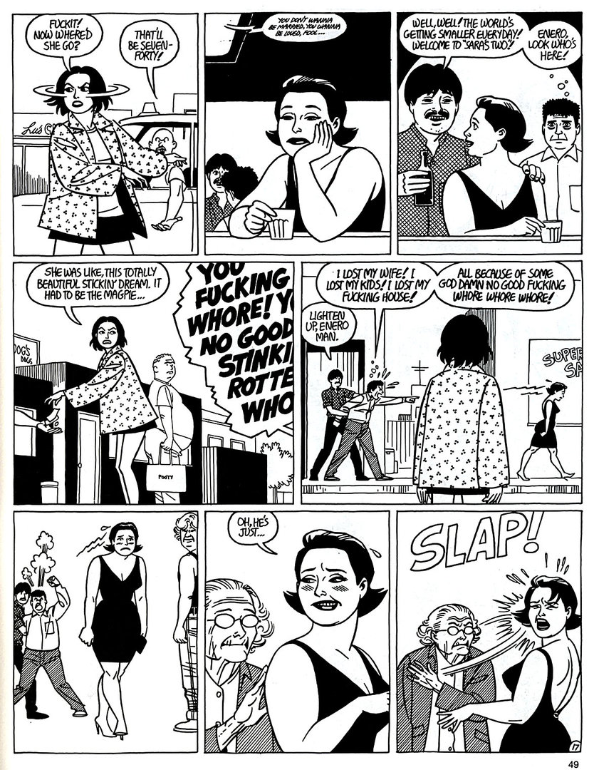Read online Love and Rockets (1982) comic -  Issue #50 - 51