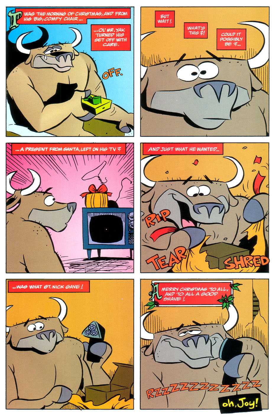 Read online The Ren & Stimpy Show Holiday Special comic -  Issue # Full - 51