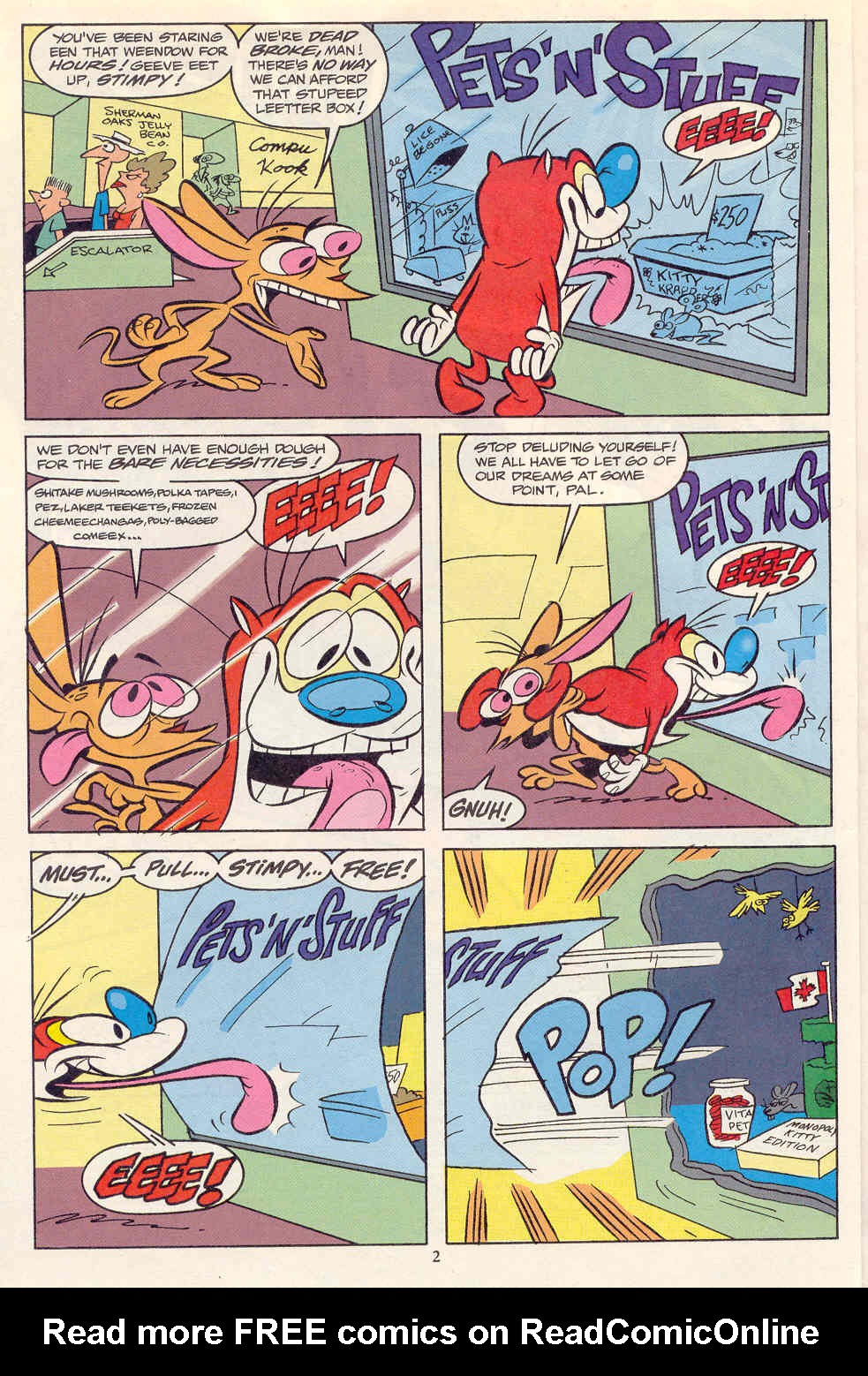 Read online The Ren & Stimpy Show comic -  Issue #1 - 3