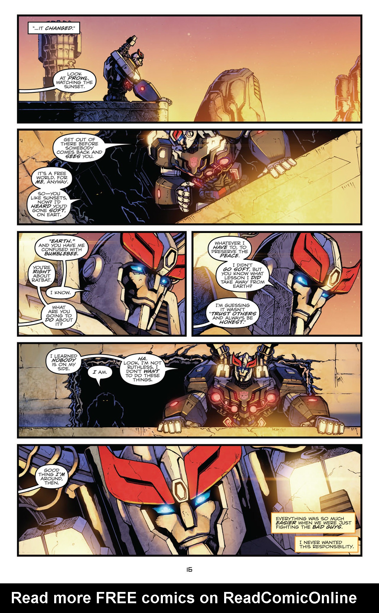 Read online Transformers: Robots In Disguise (2012) comic -  Issue #1 - 22