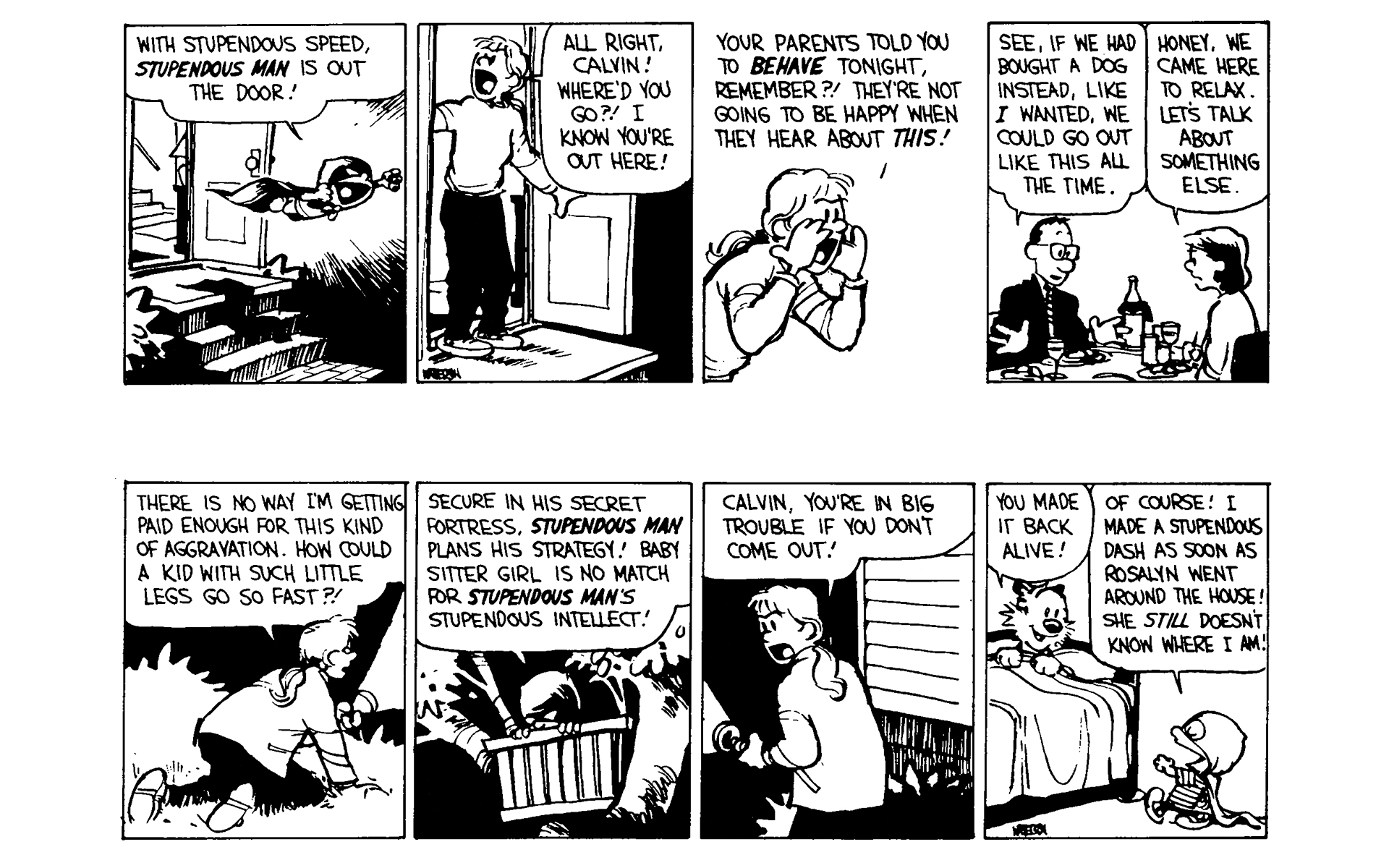 Read online Calvin and Hobbes comic -  Issue #6 - 123