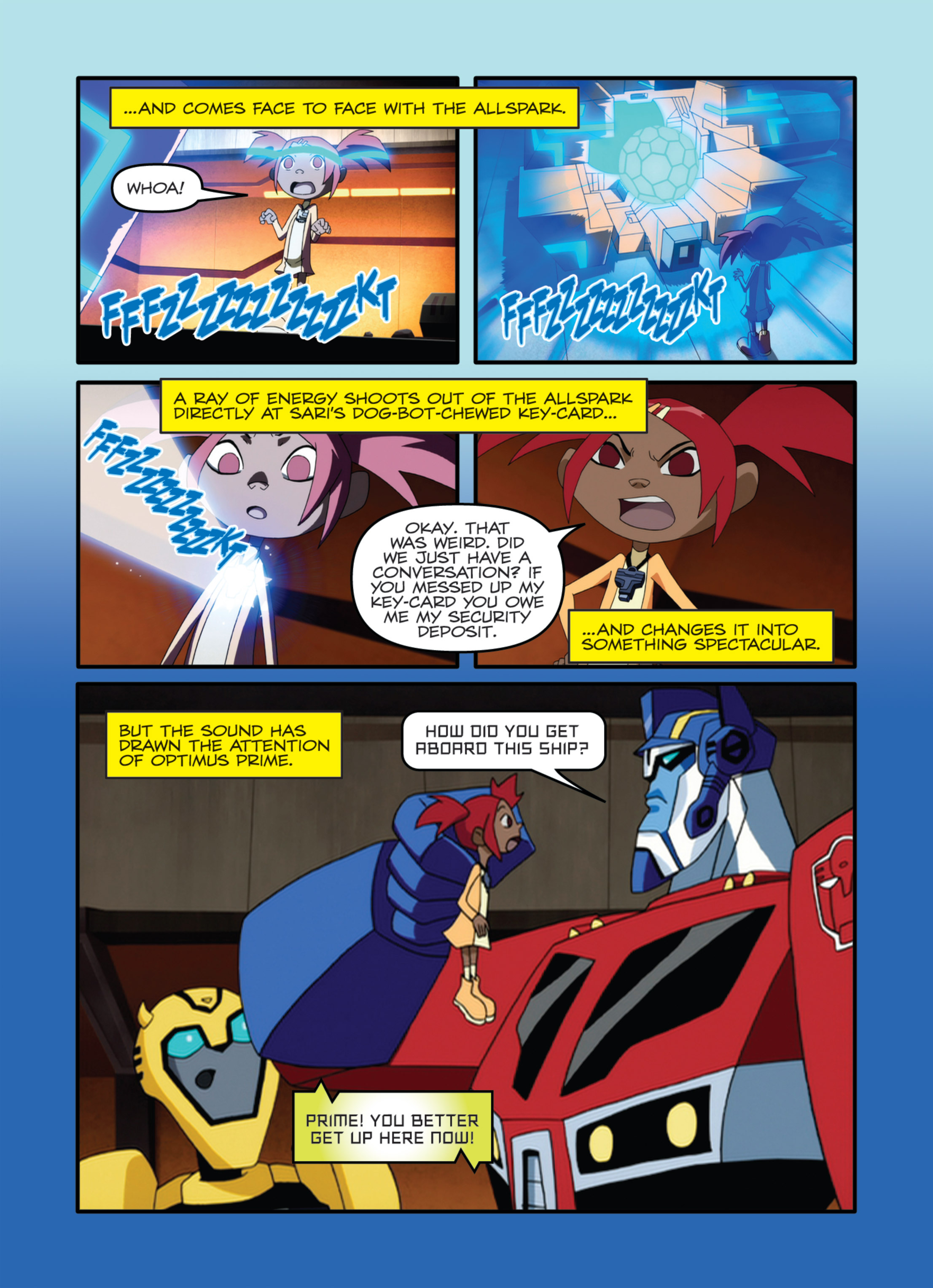 Read online Transformers Animated comic -  Issue #1 - 76