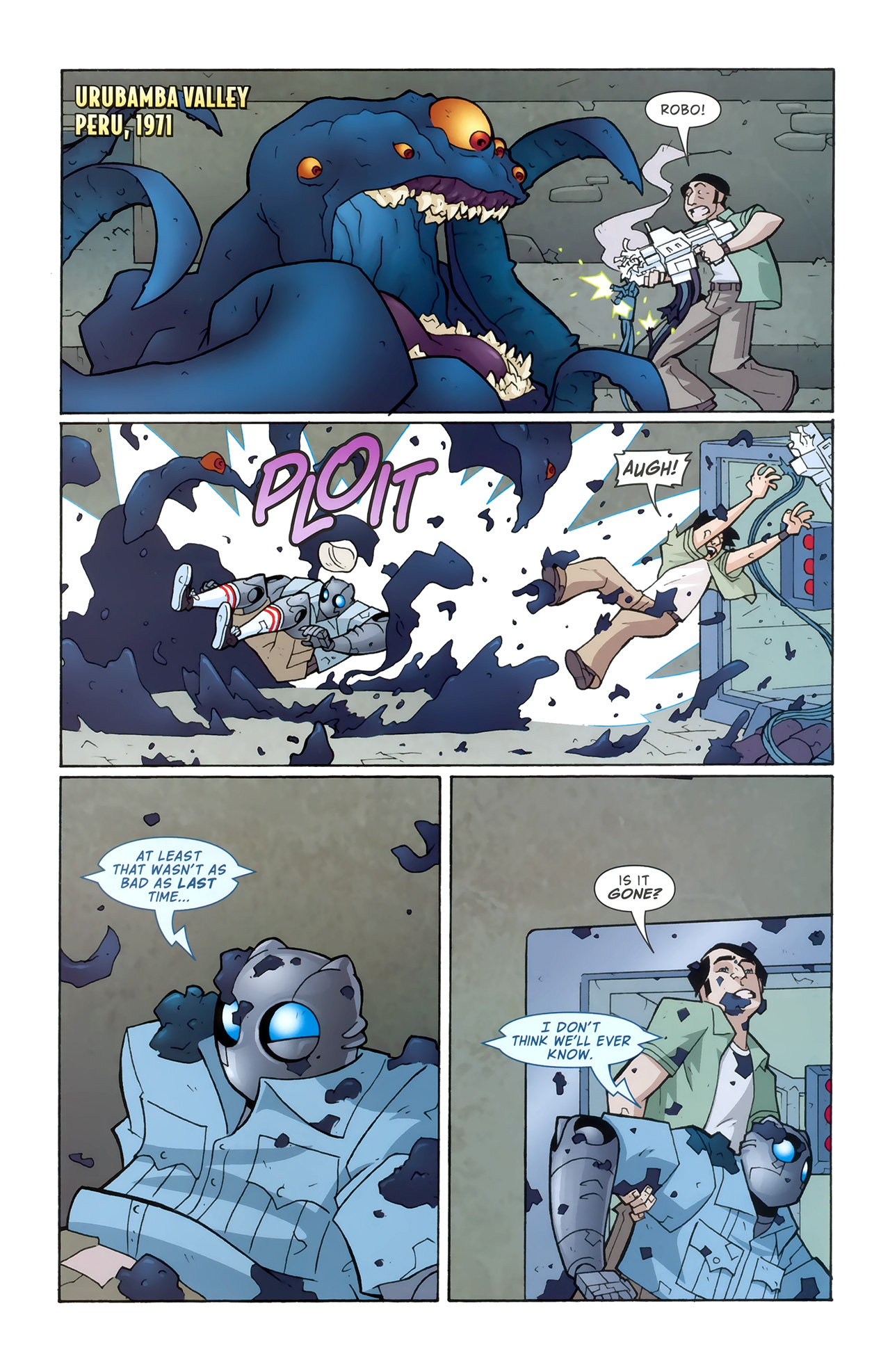 Read online Atomic Robo and the Shadow From Beyond Time comic -  Issue #5 - 19
