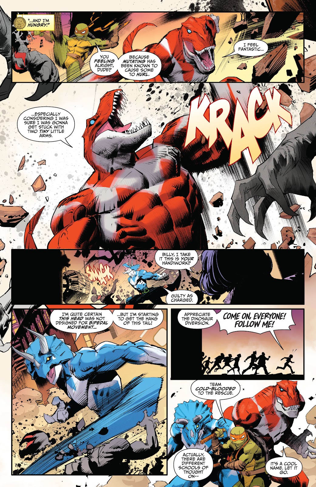 Mighty Morphin Power Rangers/ Teenage Mutant Ninja Turtles II issue 3 - Page 18