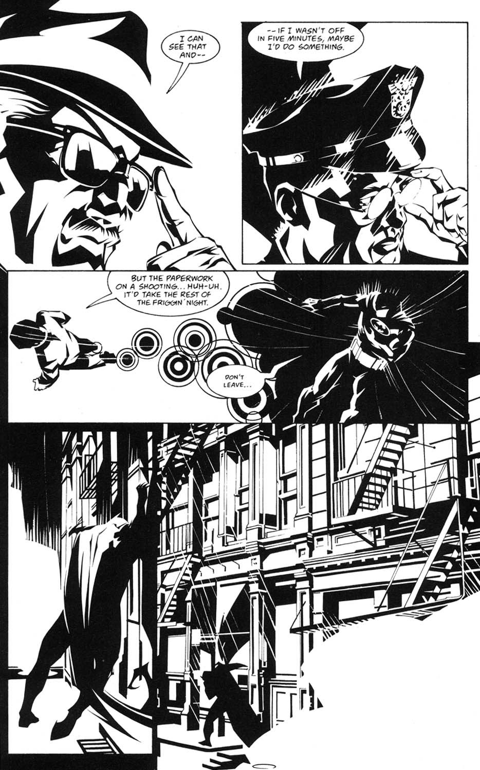 Read online Batman Black and White comic -  Issue #4 - 38