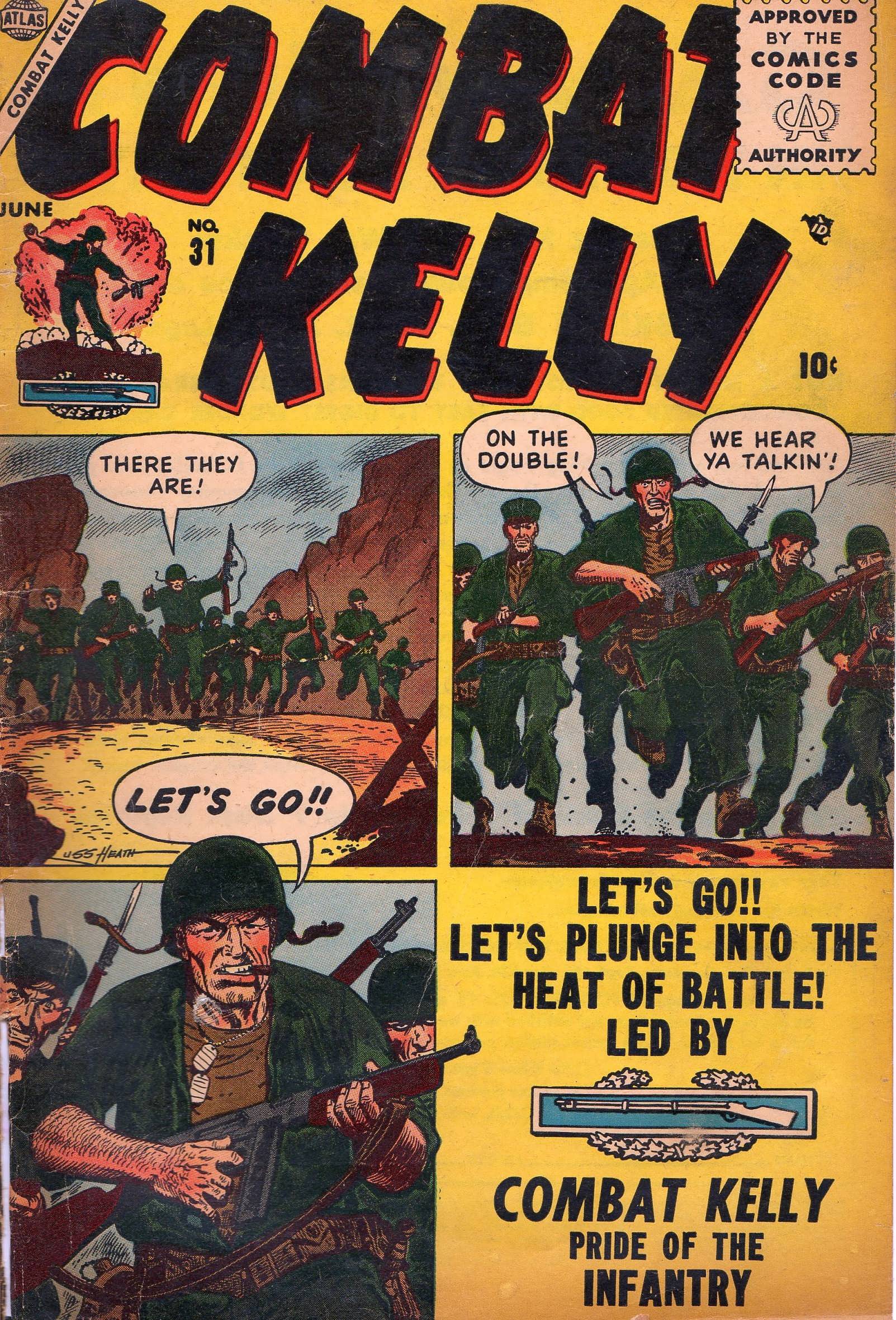 Read online Combat Kelly (1951) comic -  Issue #31 - 1