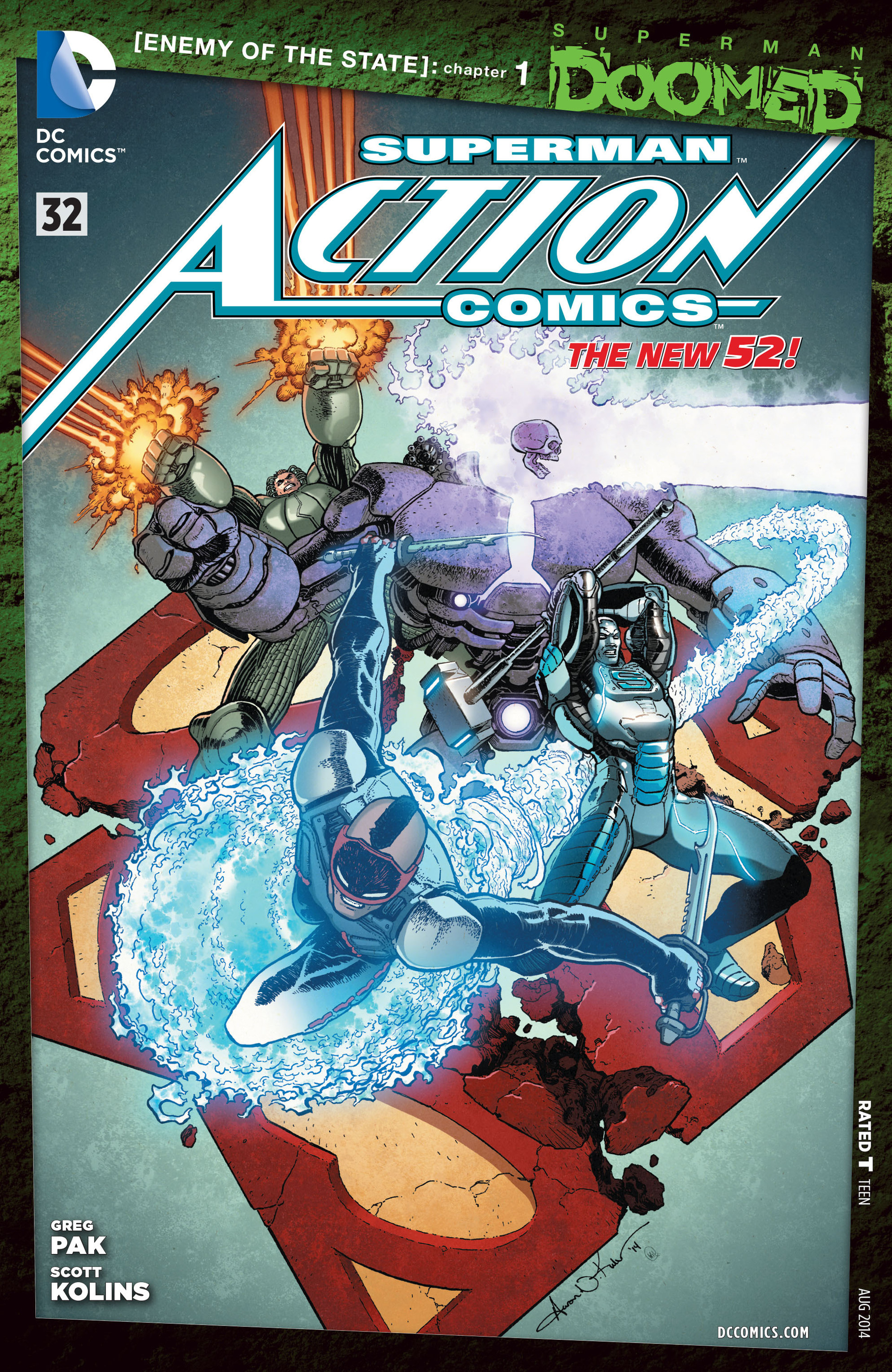 Read online Action Comics (2011) comic -  Issue #32 - 1