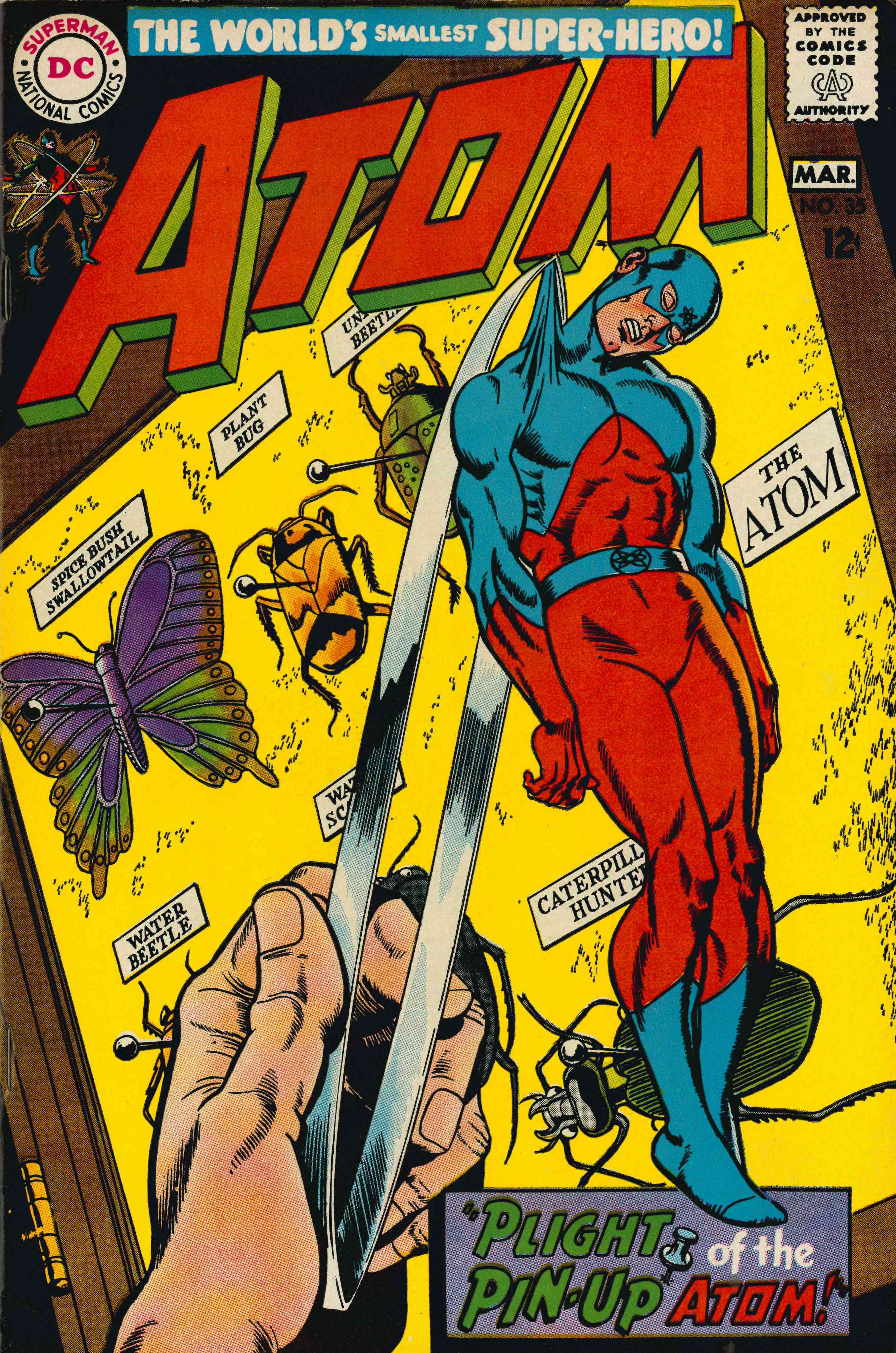 Read online The Atom comic -  Issue #35 - 1