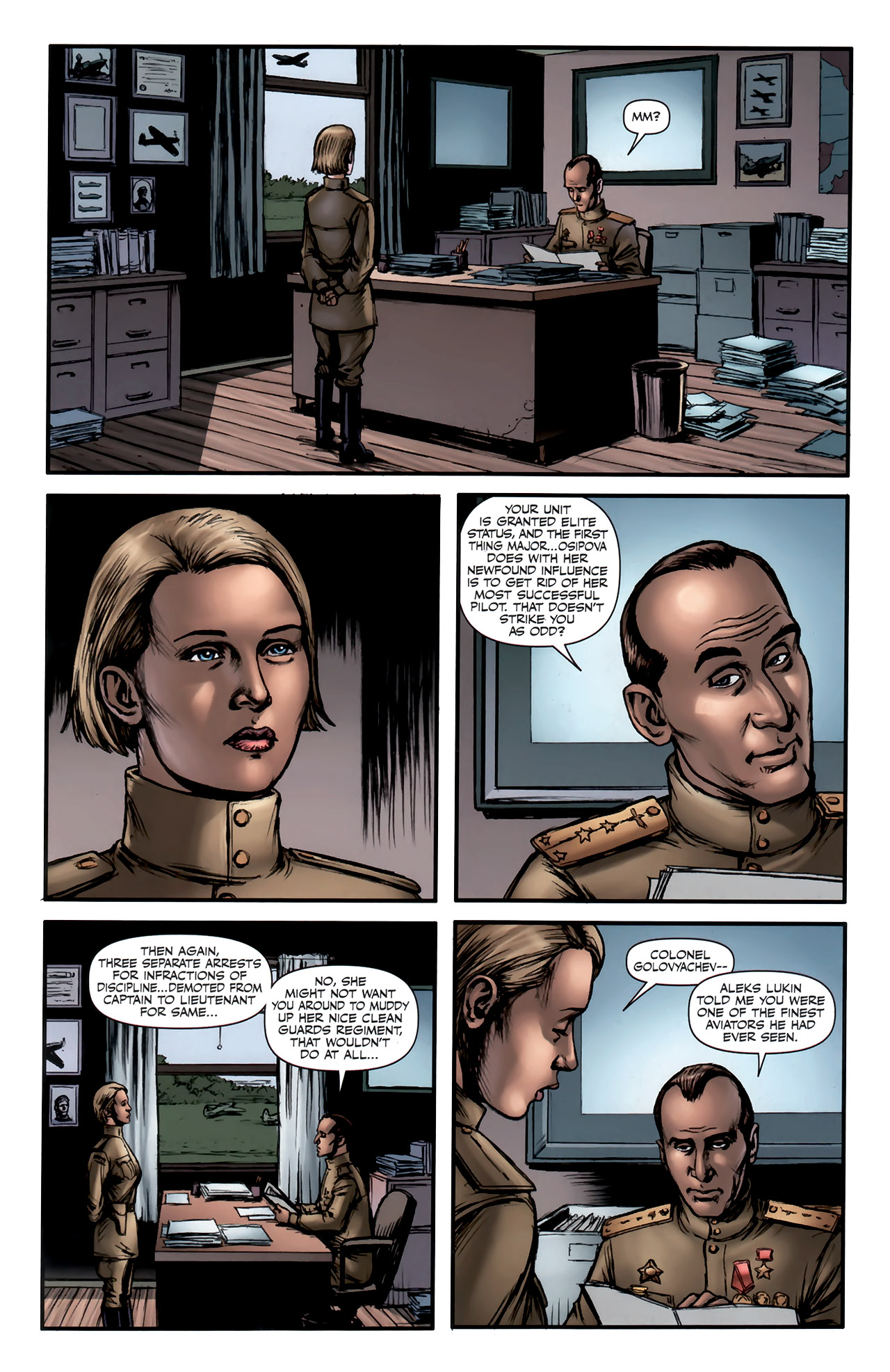 Read online Battlefields (2010) comic -  Issue #7 - 4